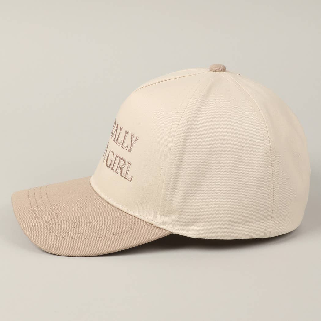 Literally Just A Girl Trucker Hat
