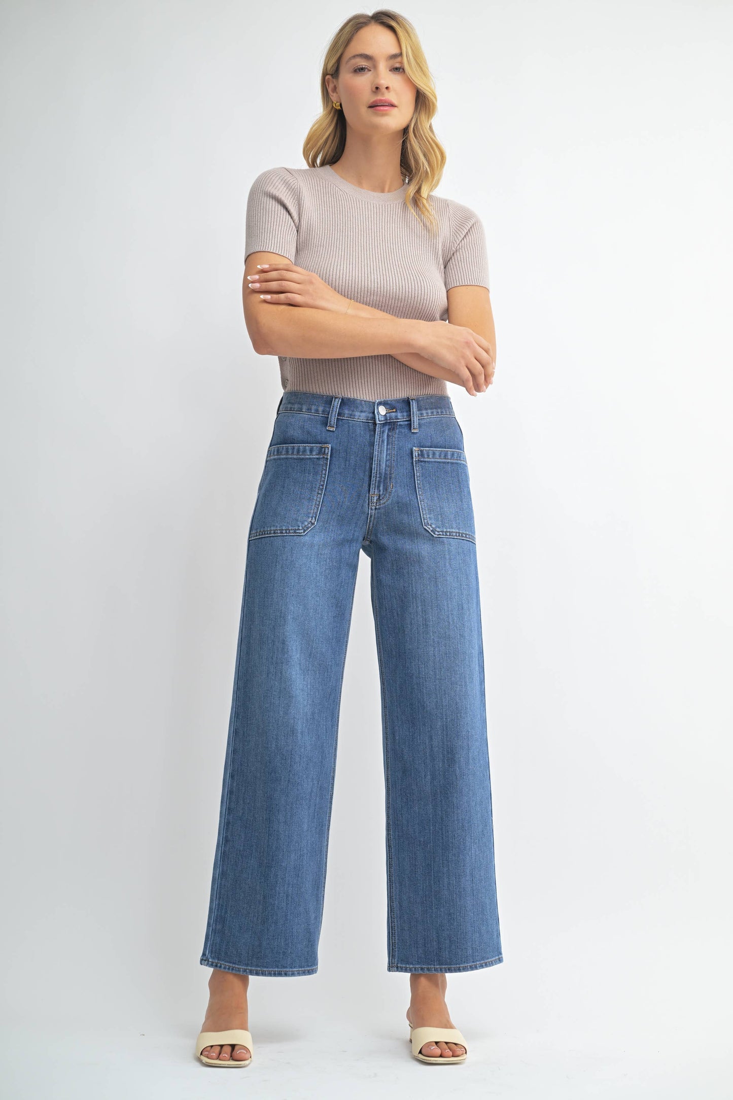 Eloise Patch Pocket Jeans