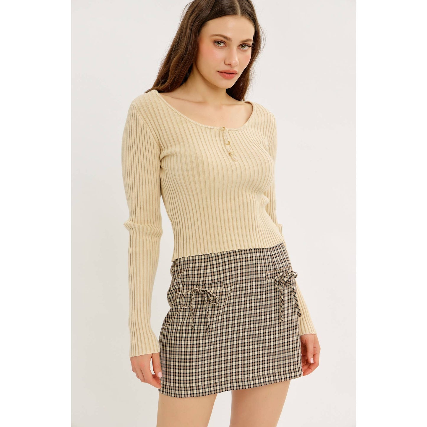 Preppy And Feminine Skirt