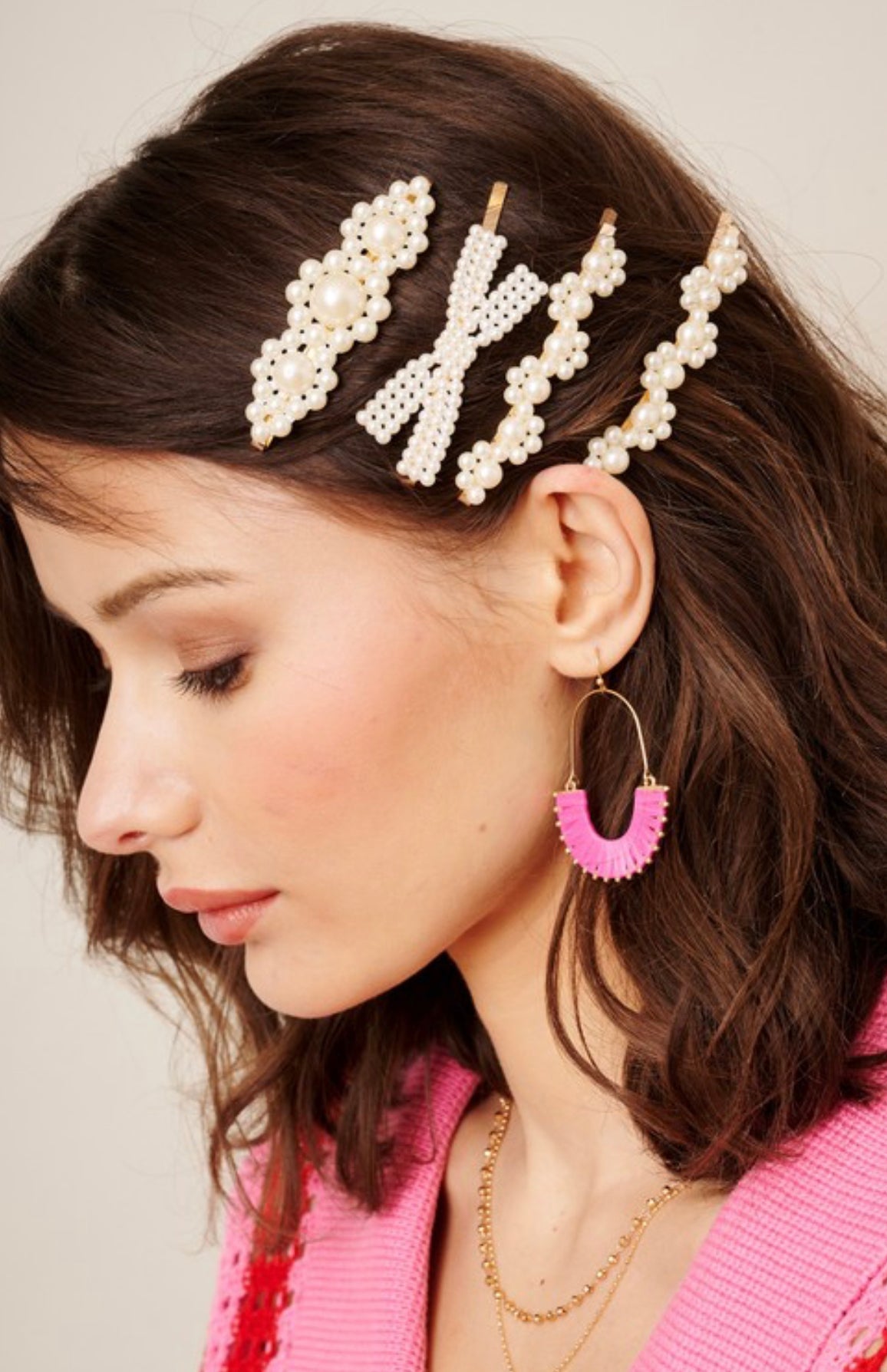 Pearl Hair Pin Set