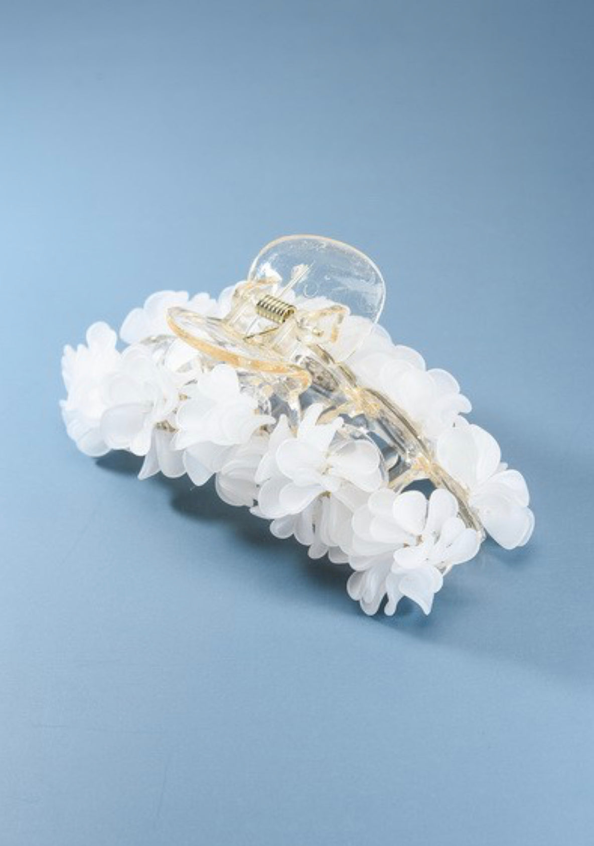 Artistic Floral Claw Clip
