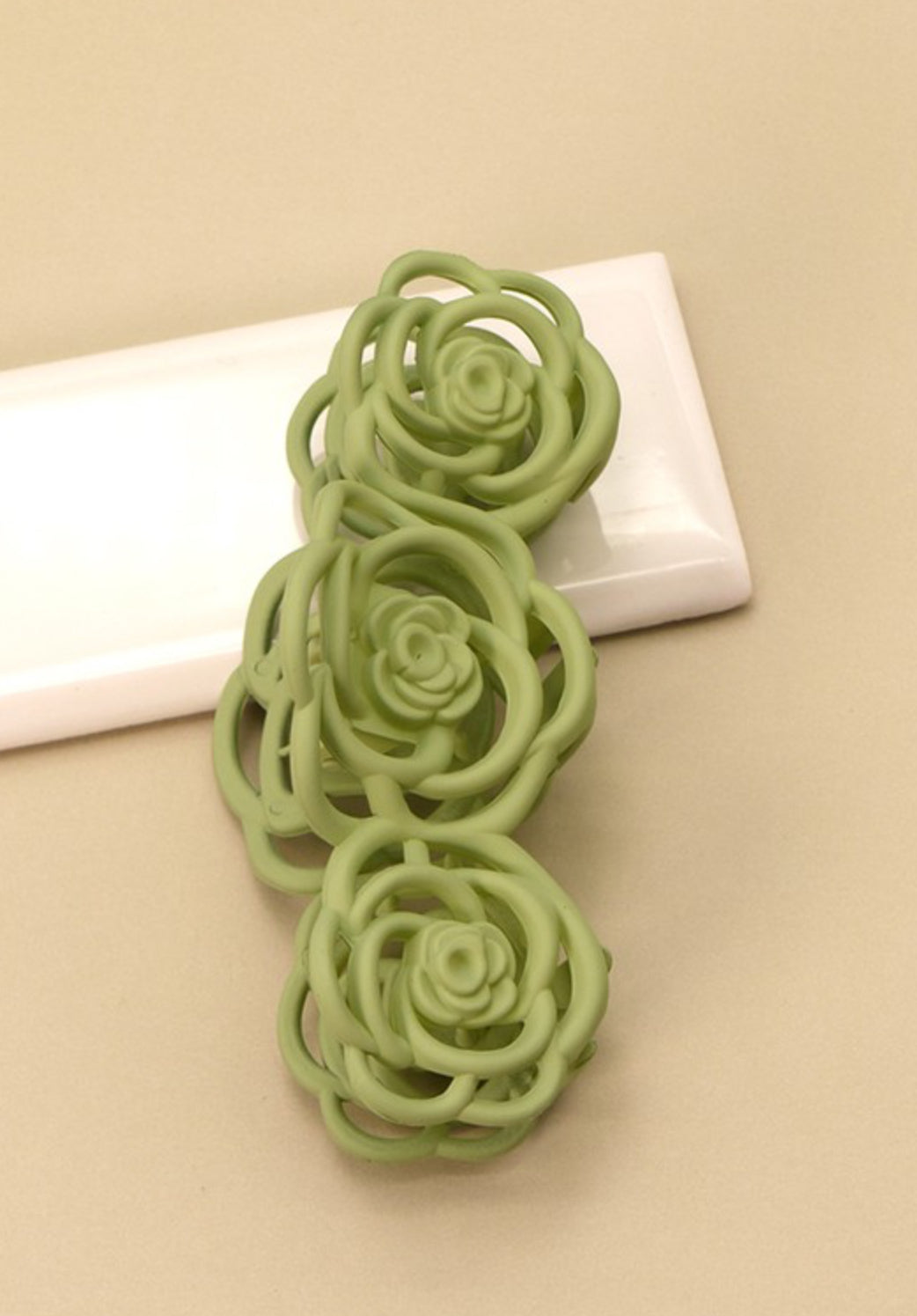Flower Claw Clip
