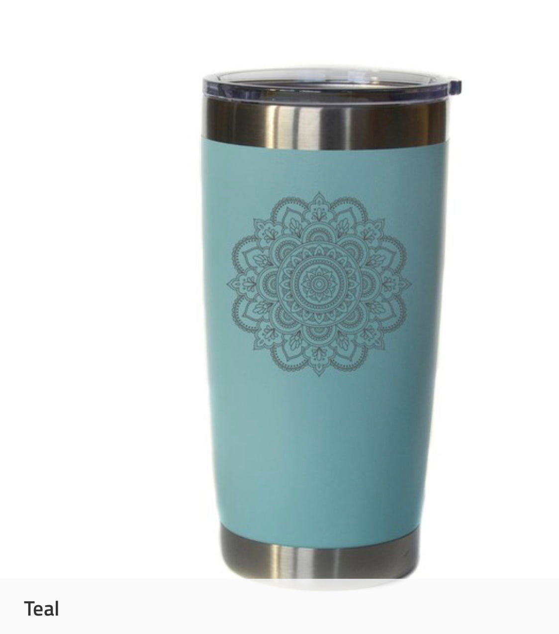 Mandala Flower Tumbler