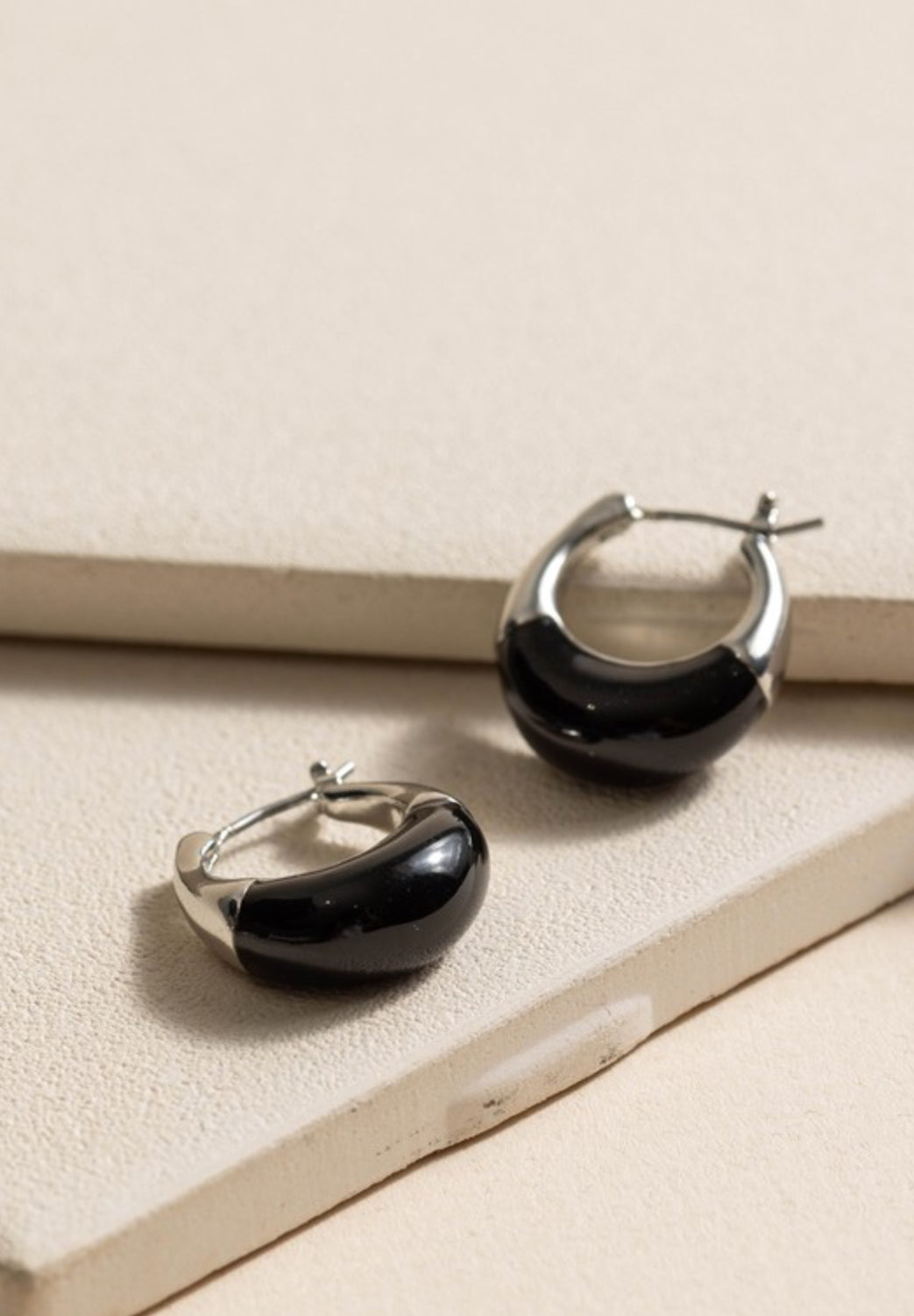 Two Toned Hoops