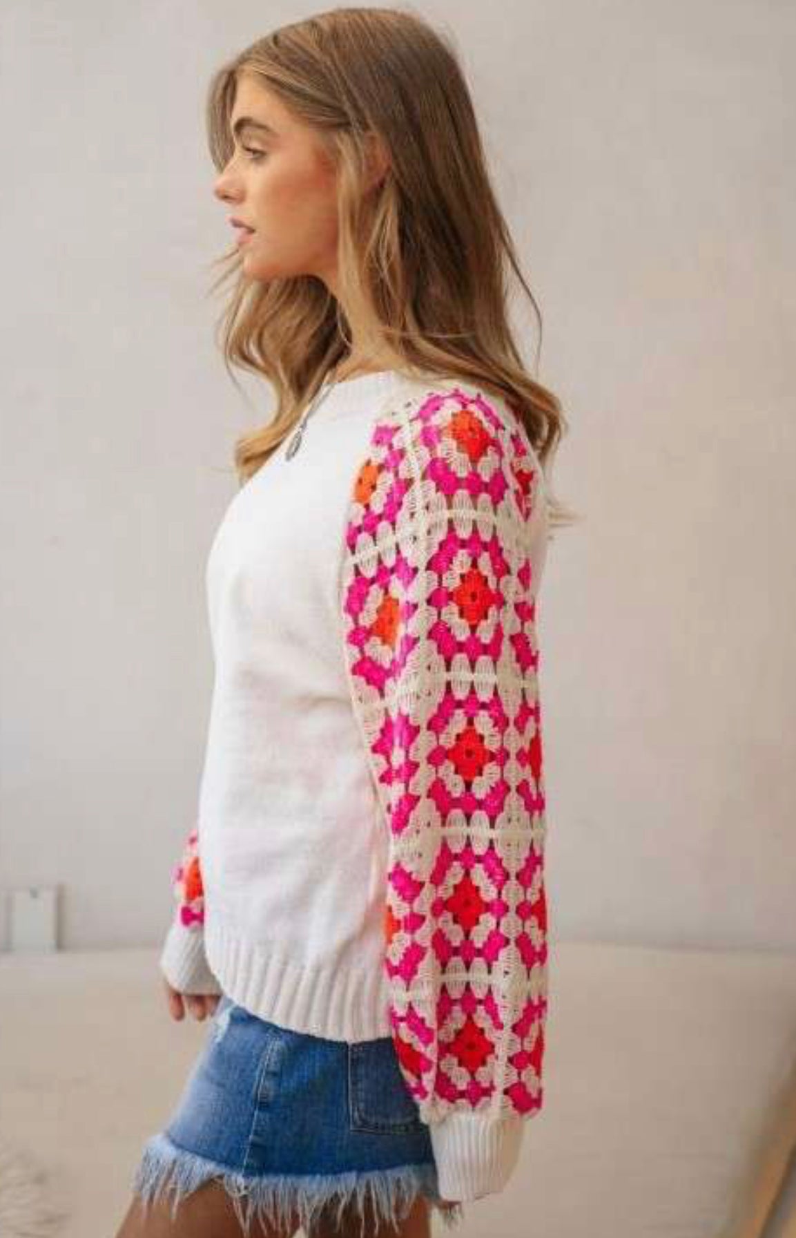 Forget You Crochet Sweater
