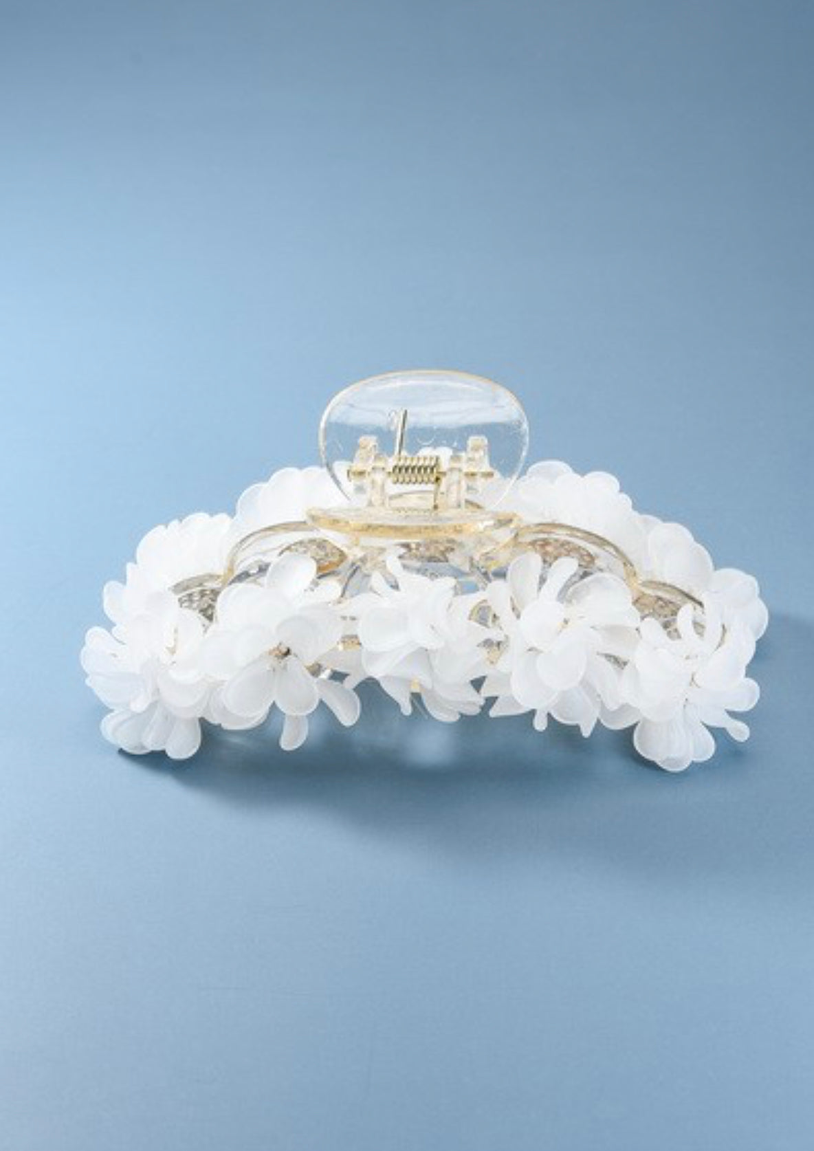 Artistic Floral Claw Clip
