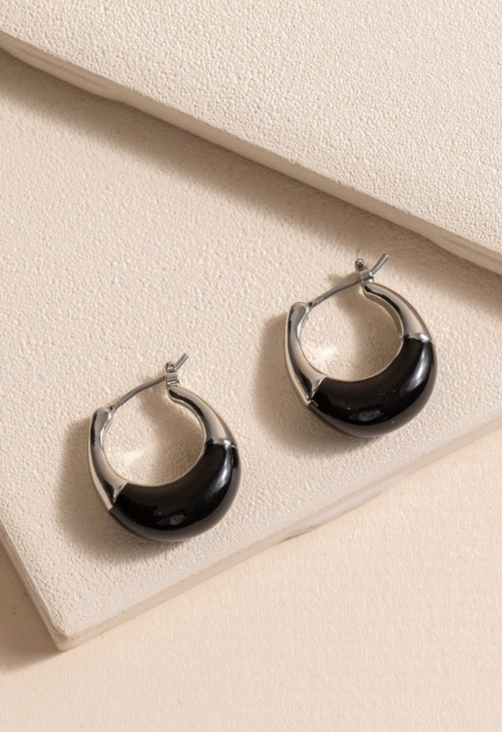 Two Toned Hoops