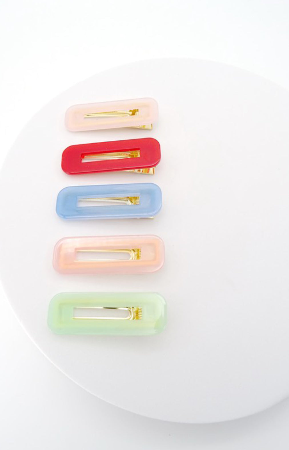 Jelly Acrylic Clips