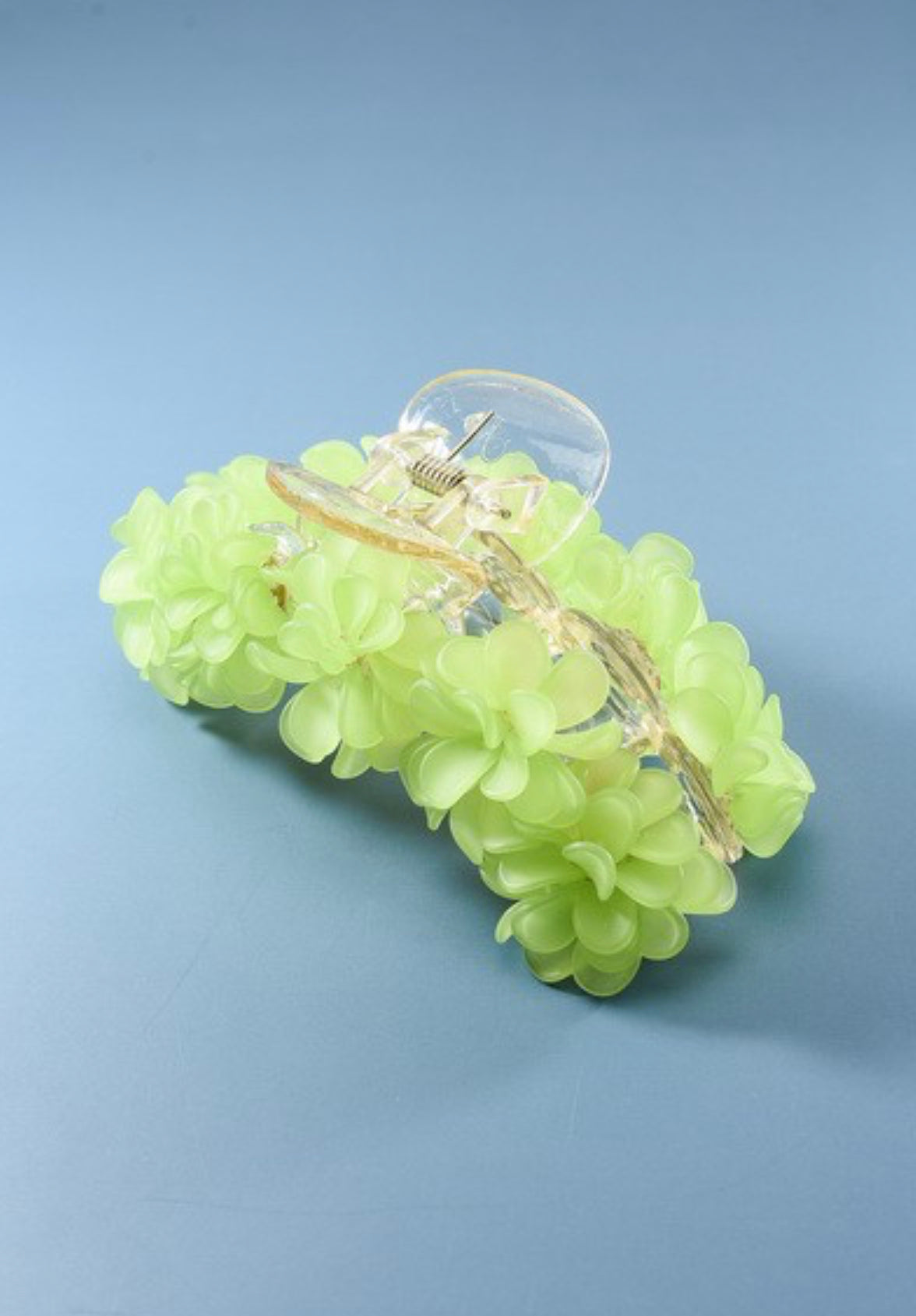 Artistic Floral Claw Clip