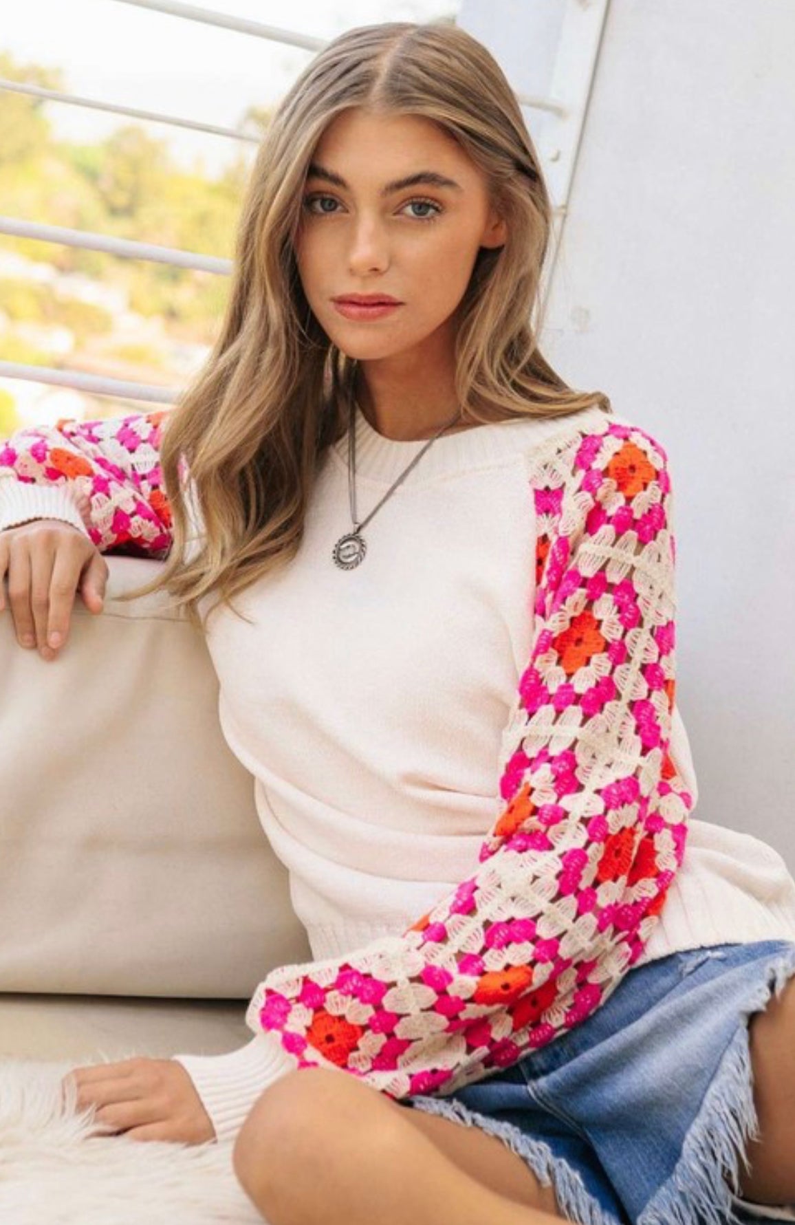 Forget You Crochet Sweater
