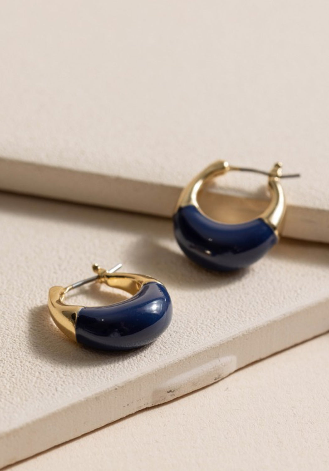 Two Toned Hoops