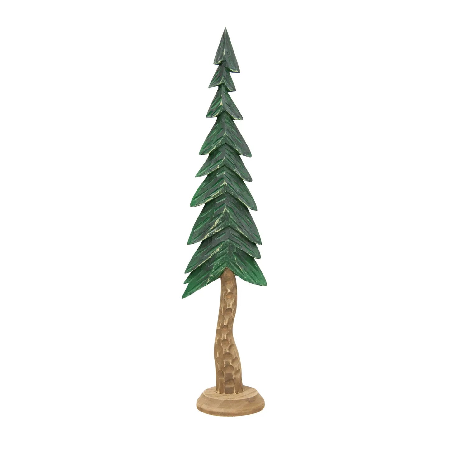 Hand Carved Winter Trees