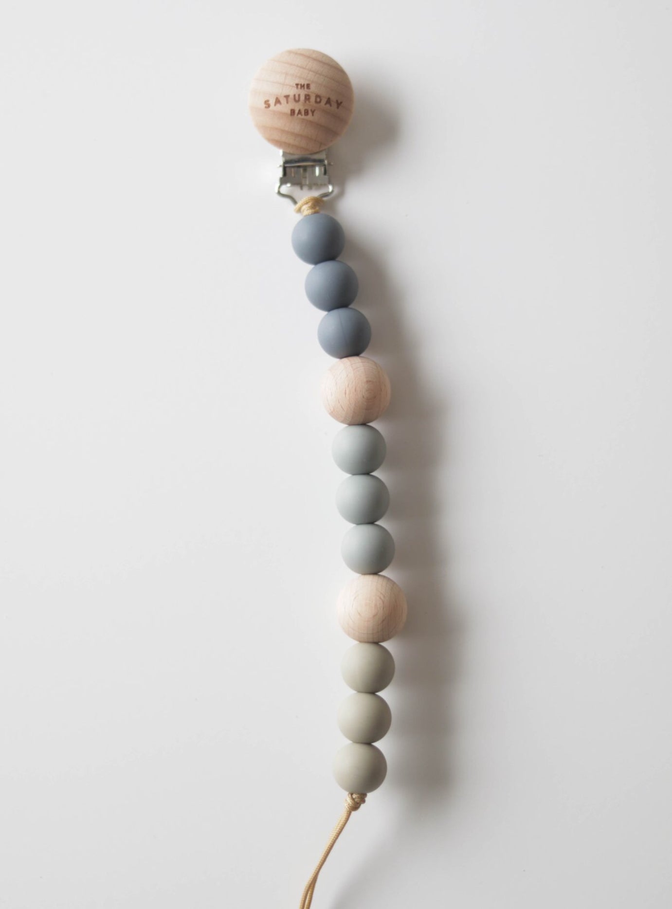 Beaded Pacifier Clip