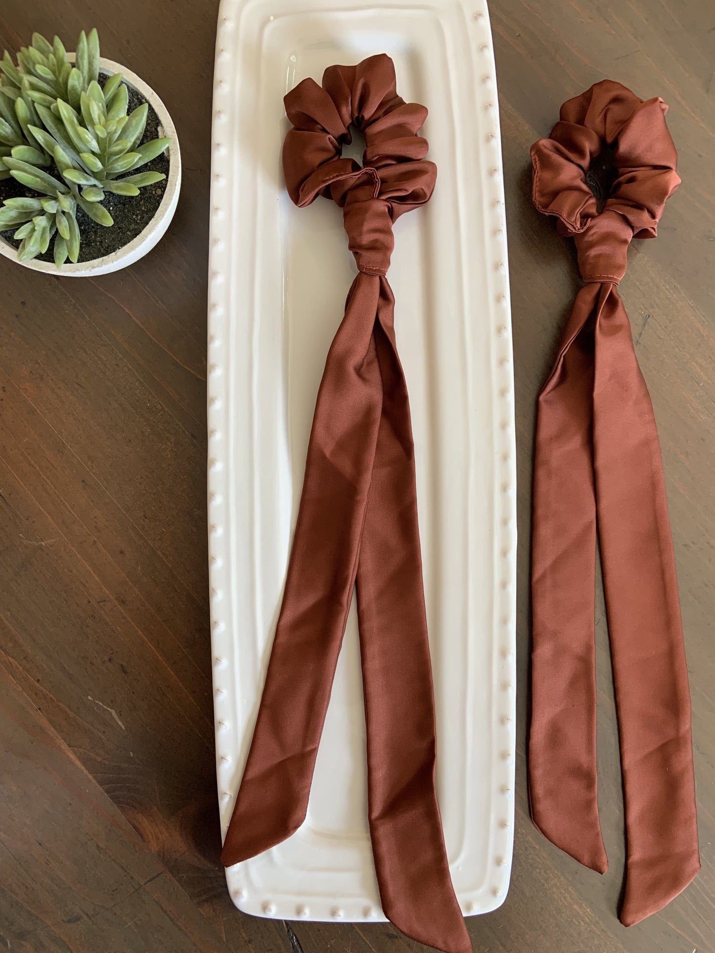 Scrunchie with a bow