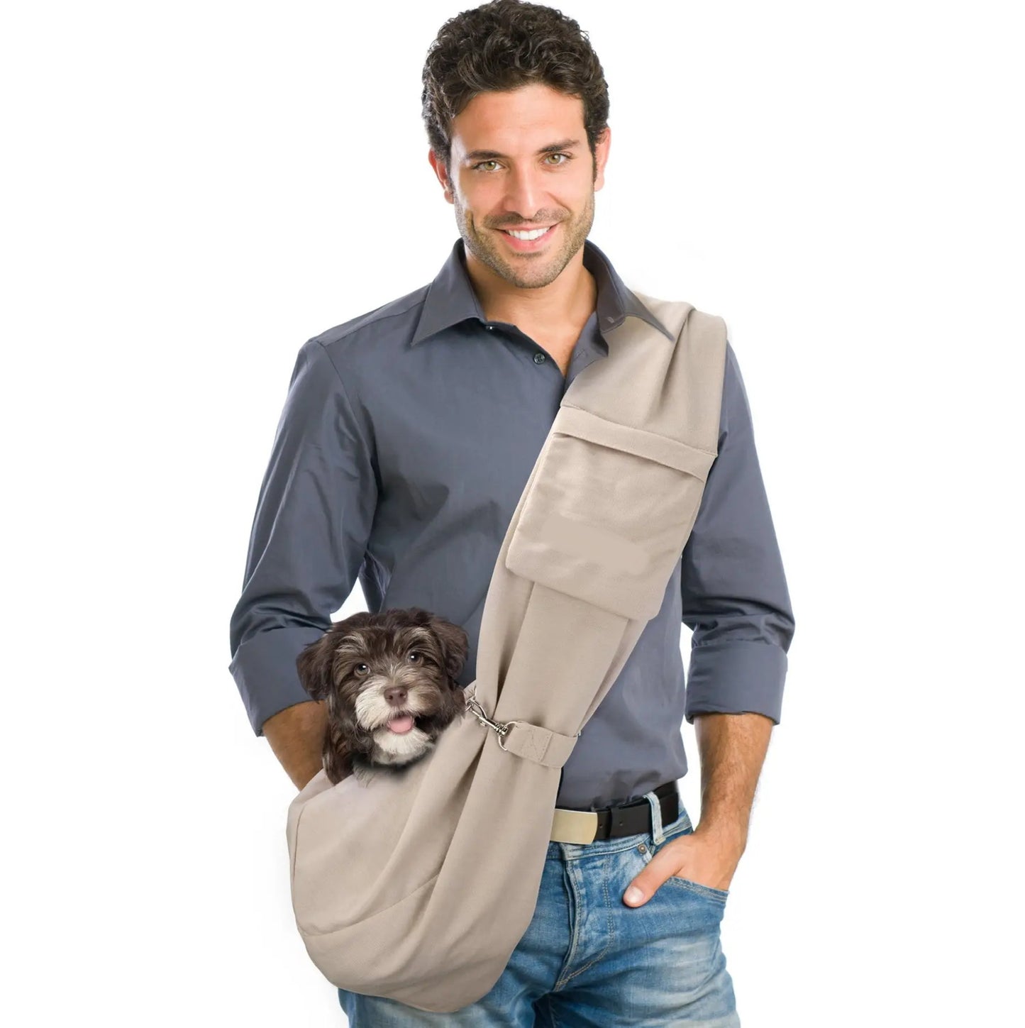 Pet Sling with Pocket