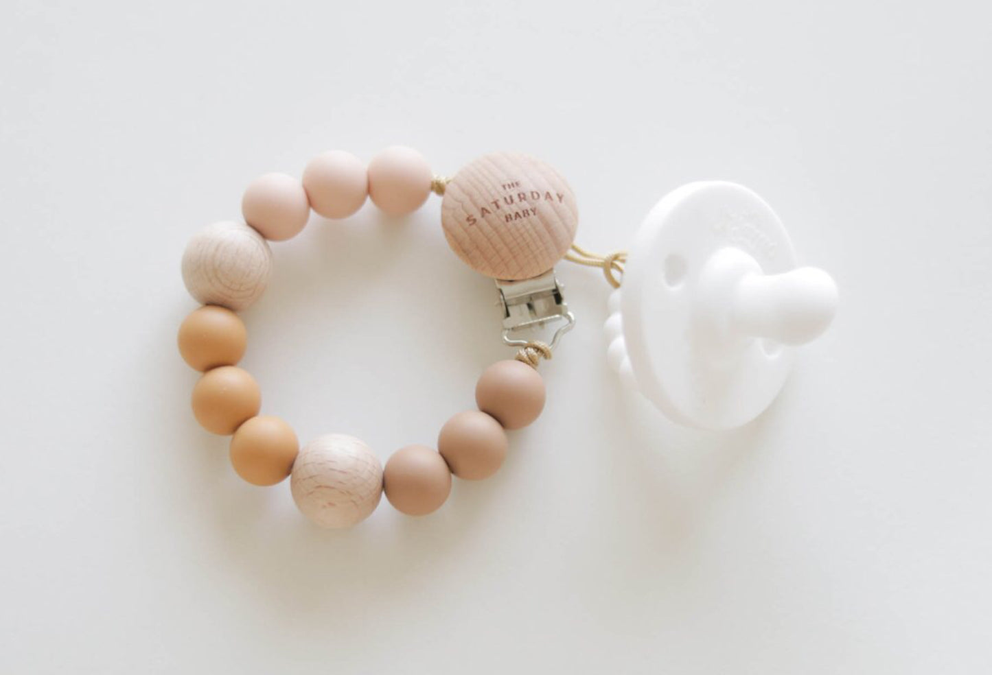Beaded Pacifier Clip