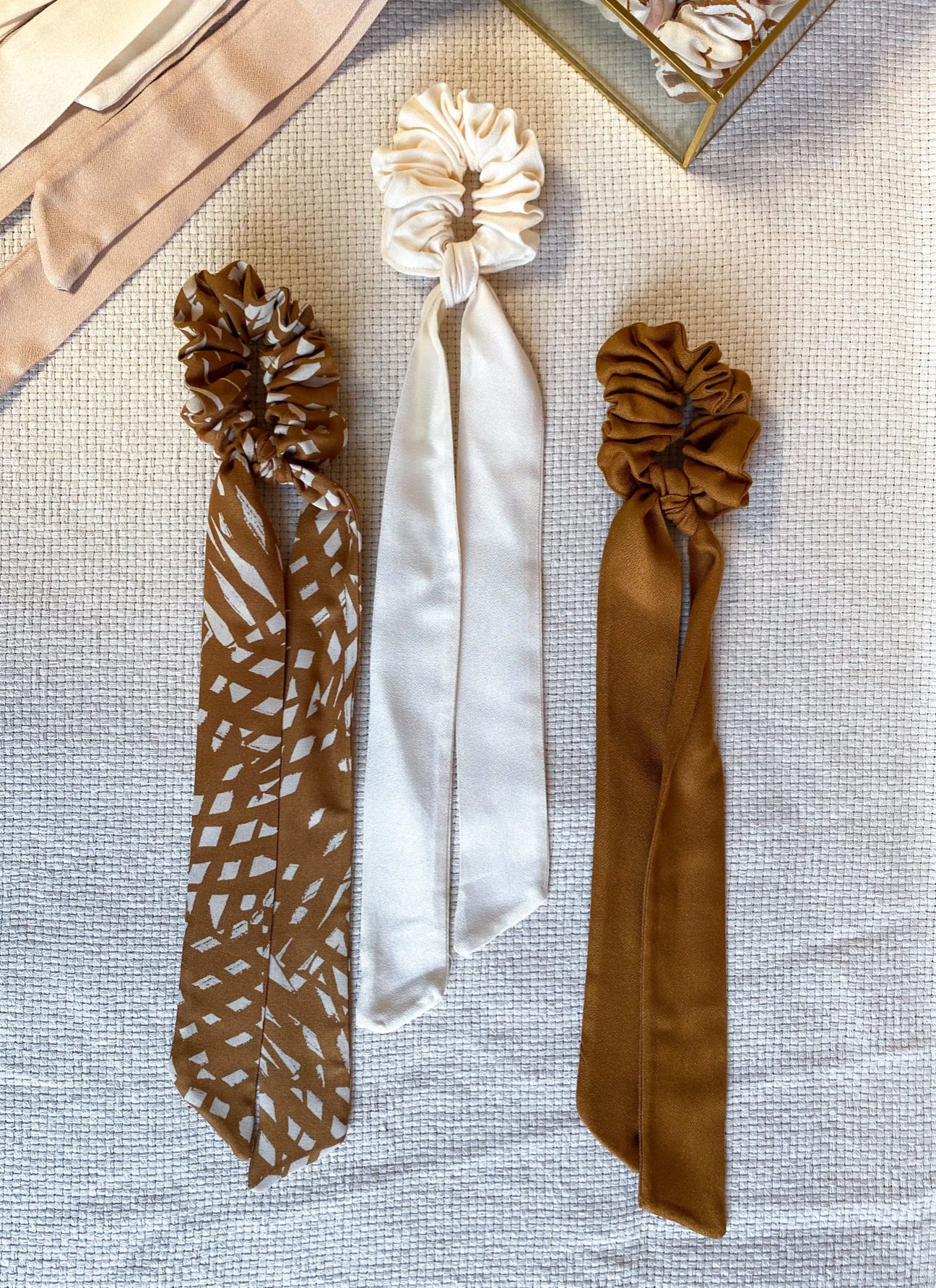 Scrunchie with a bow