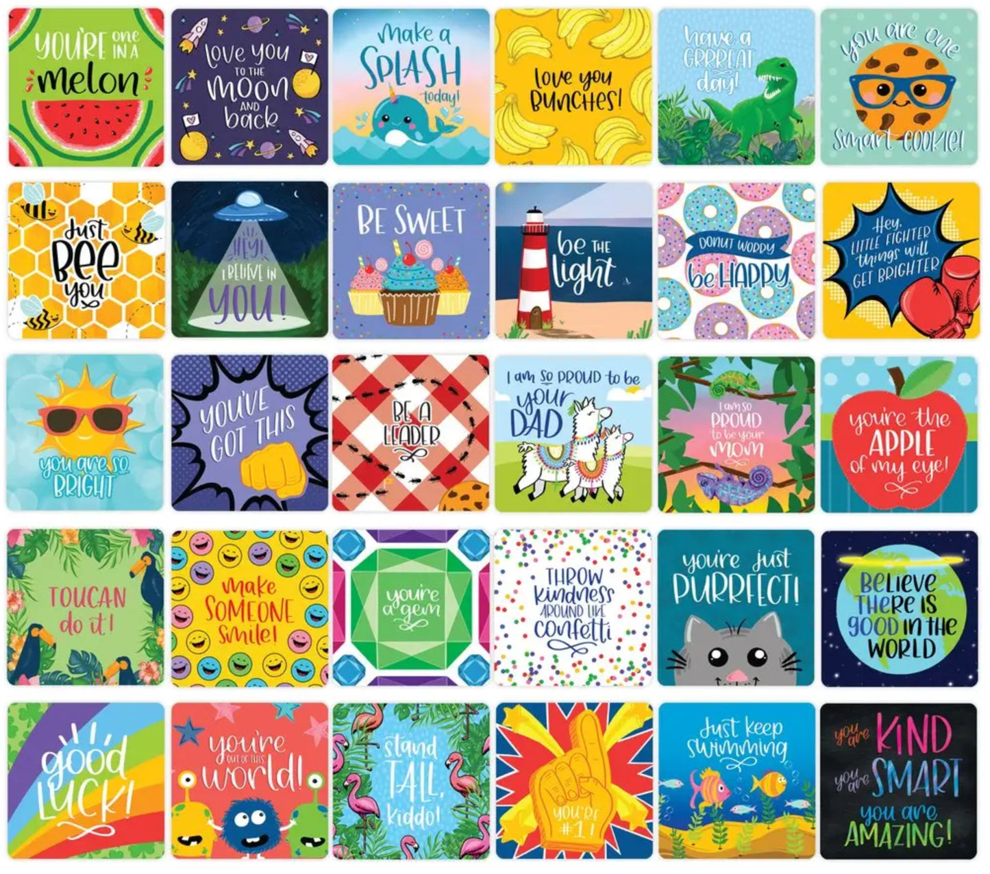Lunch Box Note Card Decks