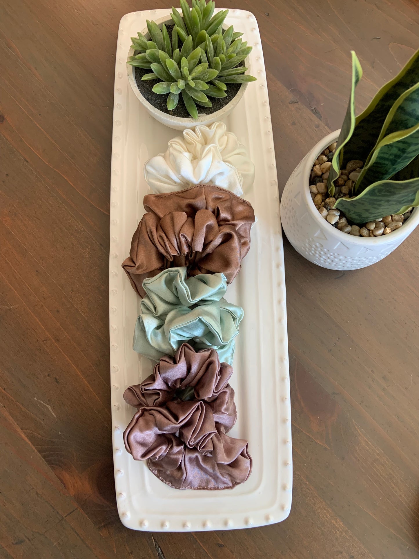 Silk Scrunchies