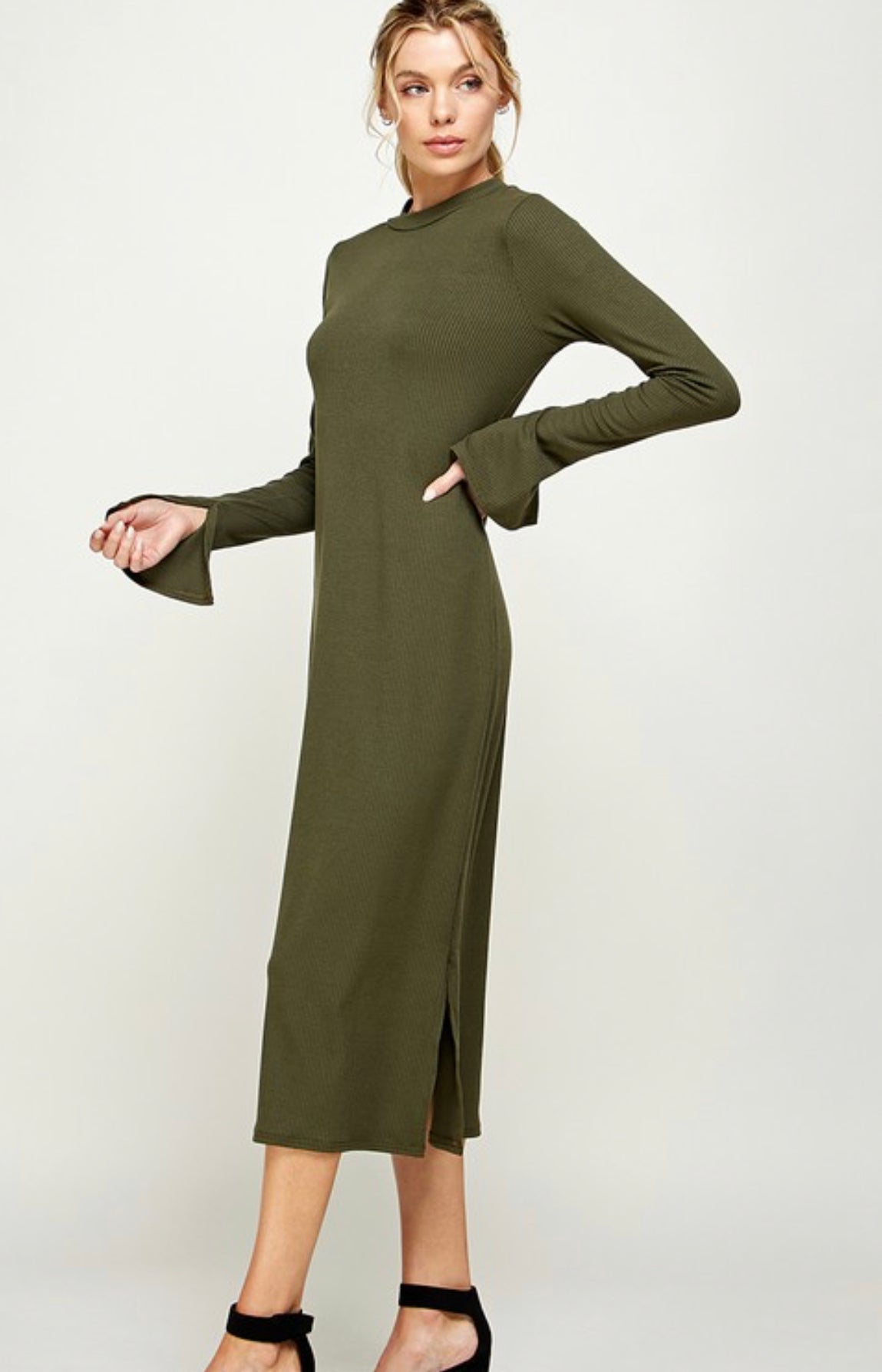 Extend The Olive Branch Dress