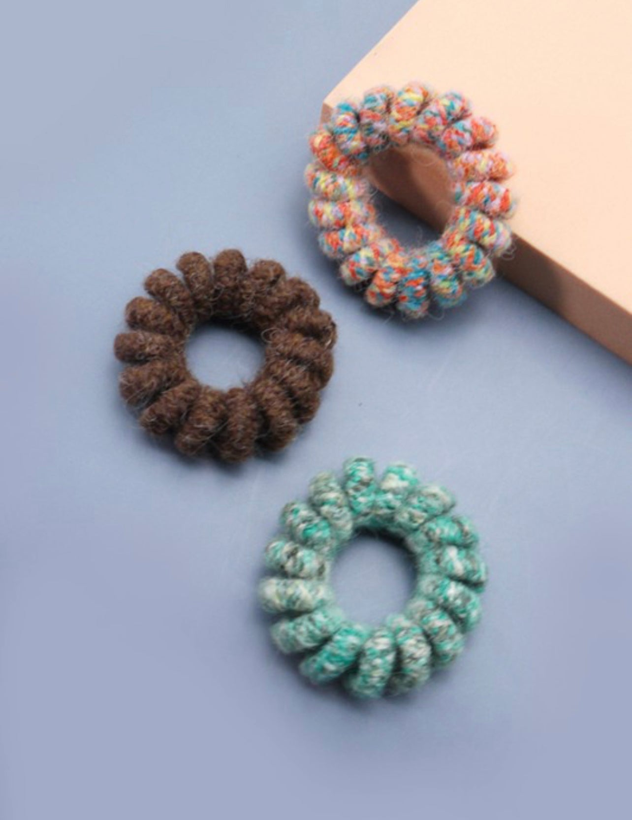 Textured Scrunchies