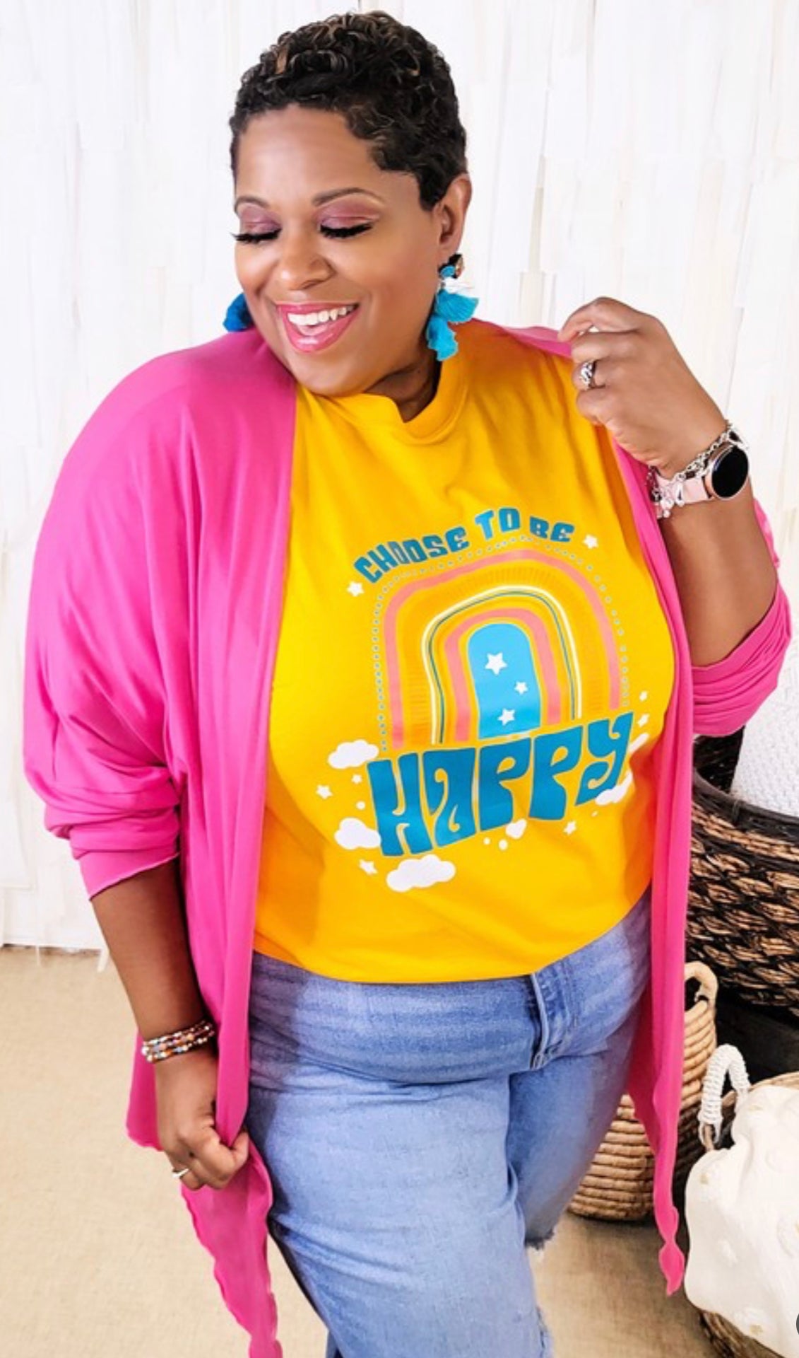Choose Happy Graphic Tee