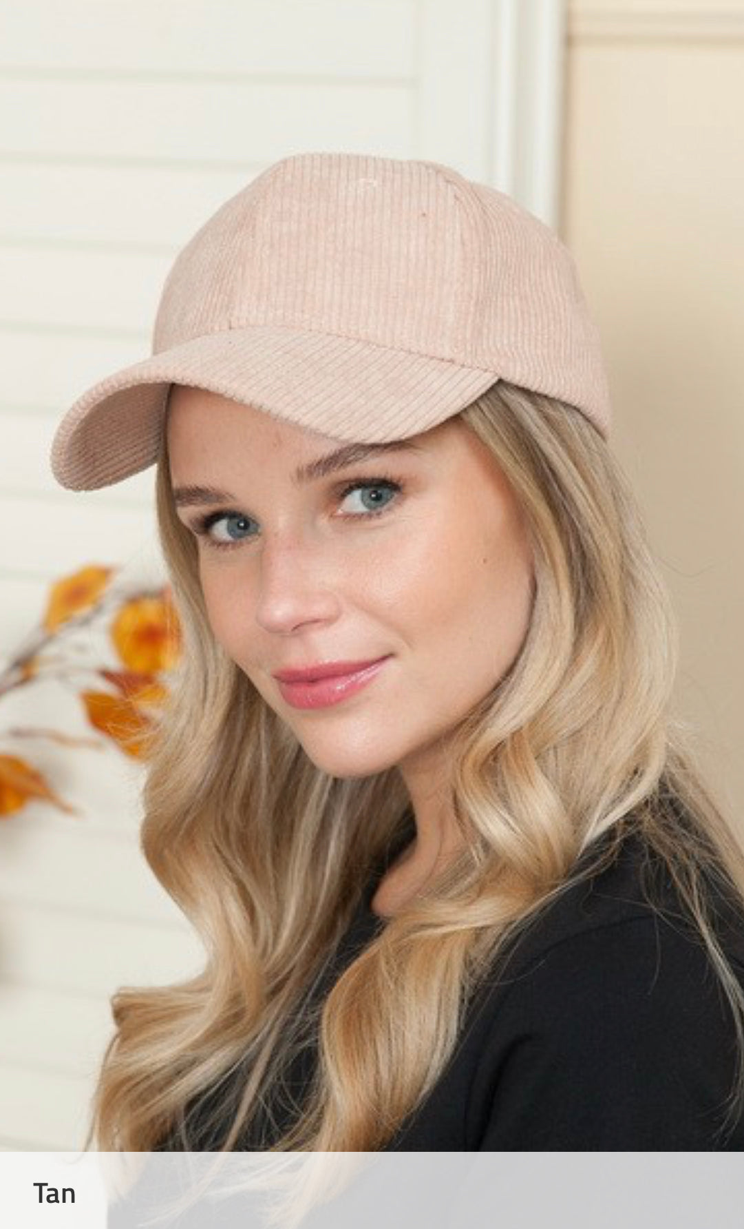 Corduroy Baseball Cap