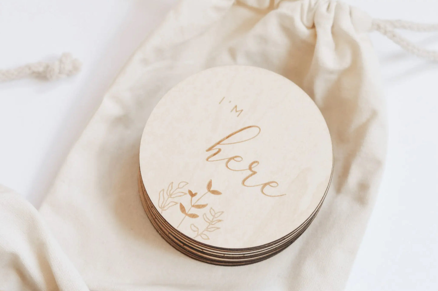 Monthly Milestone Wooden Cards