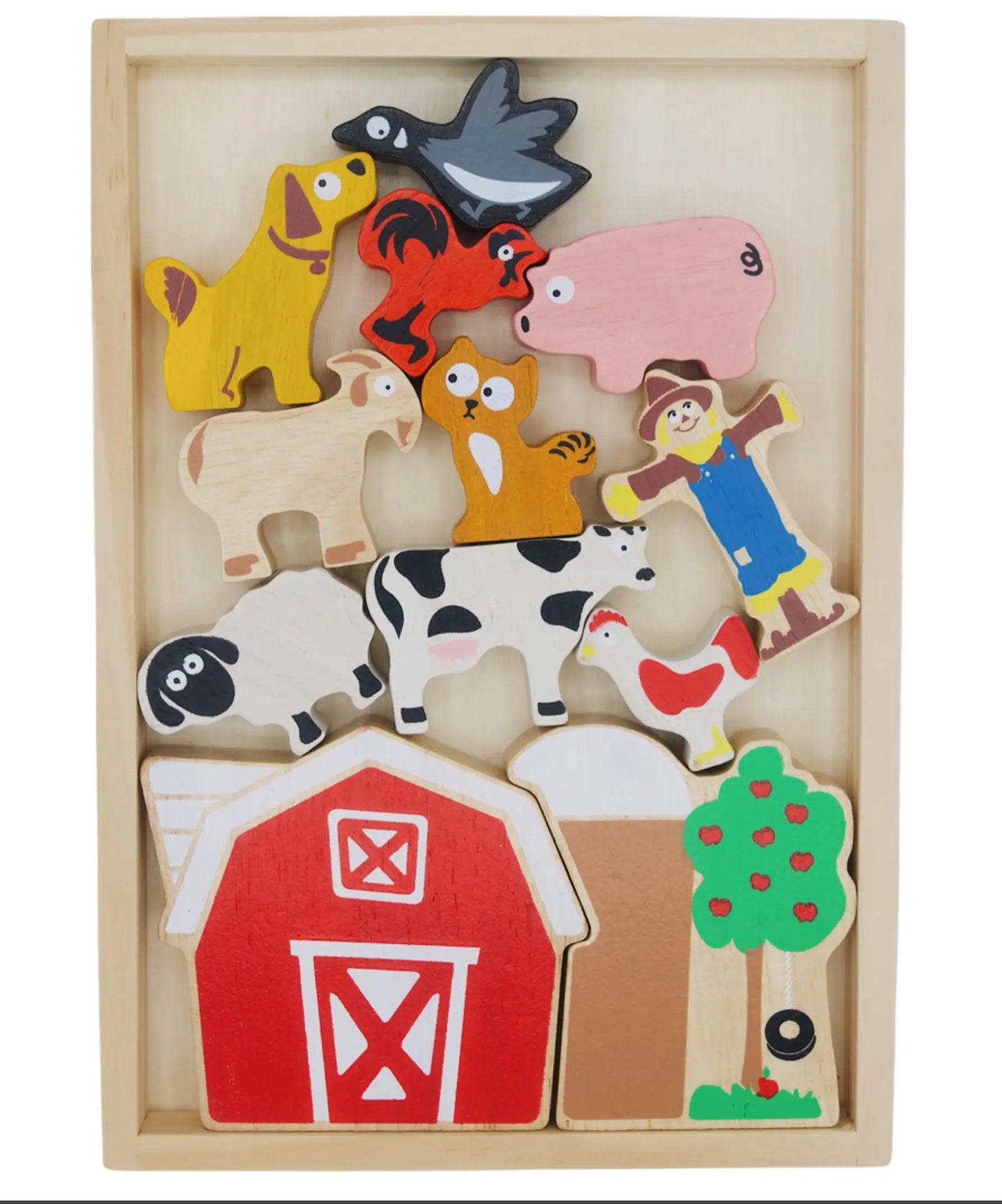Balance Barn Game And Farm Playset