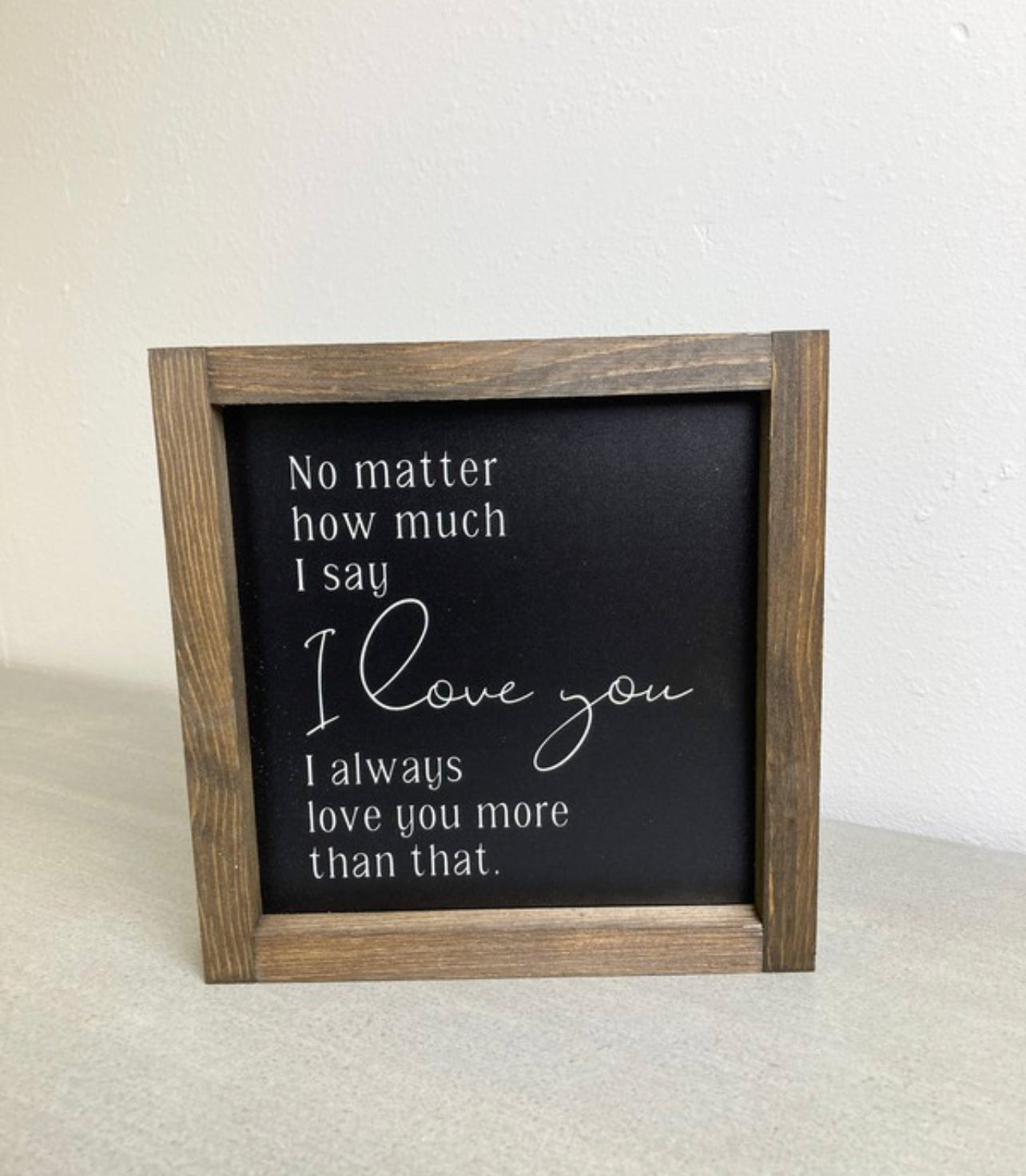 No Matter Sign