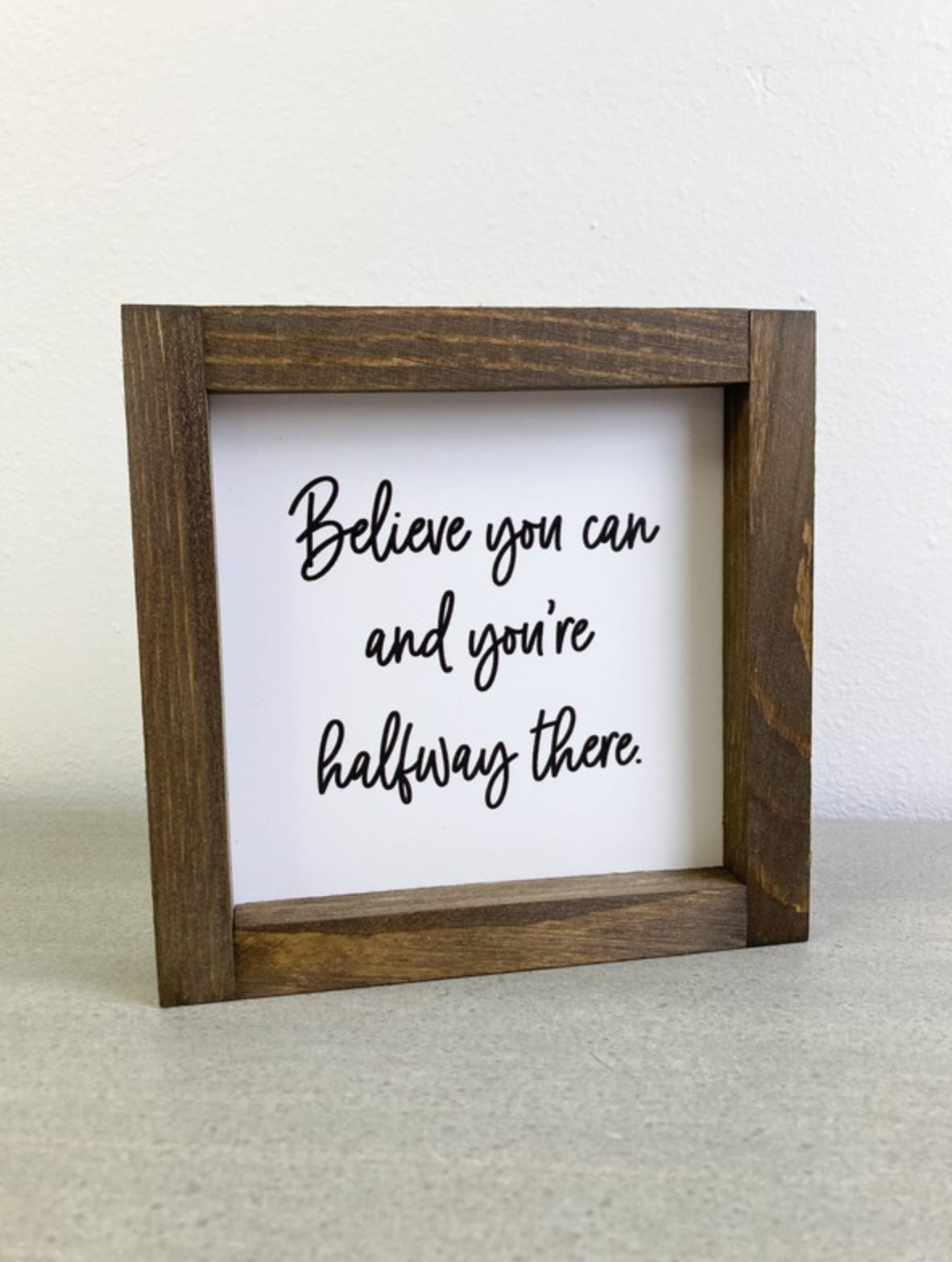 Believe You Can Sign