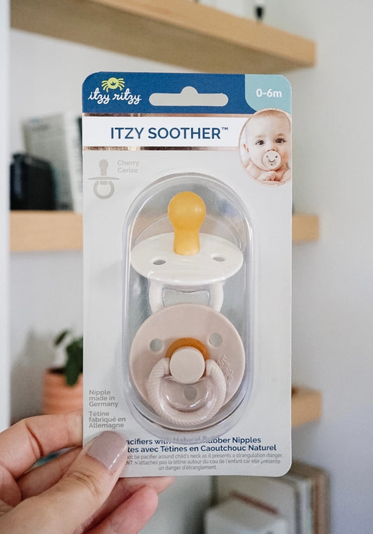 Itzy Soother Natural Rubber Pacifier Sets
