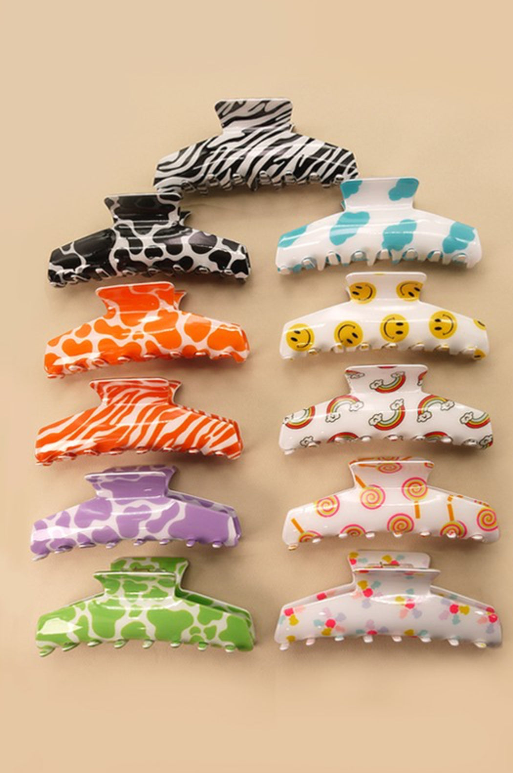 Make Me Happy Claw Clip