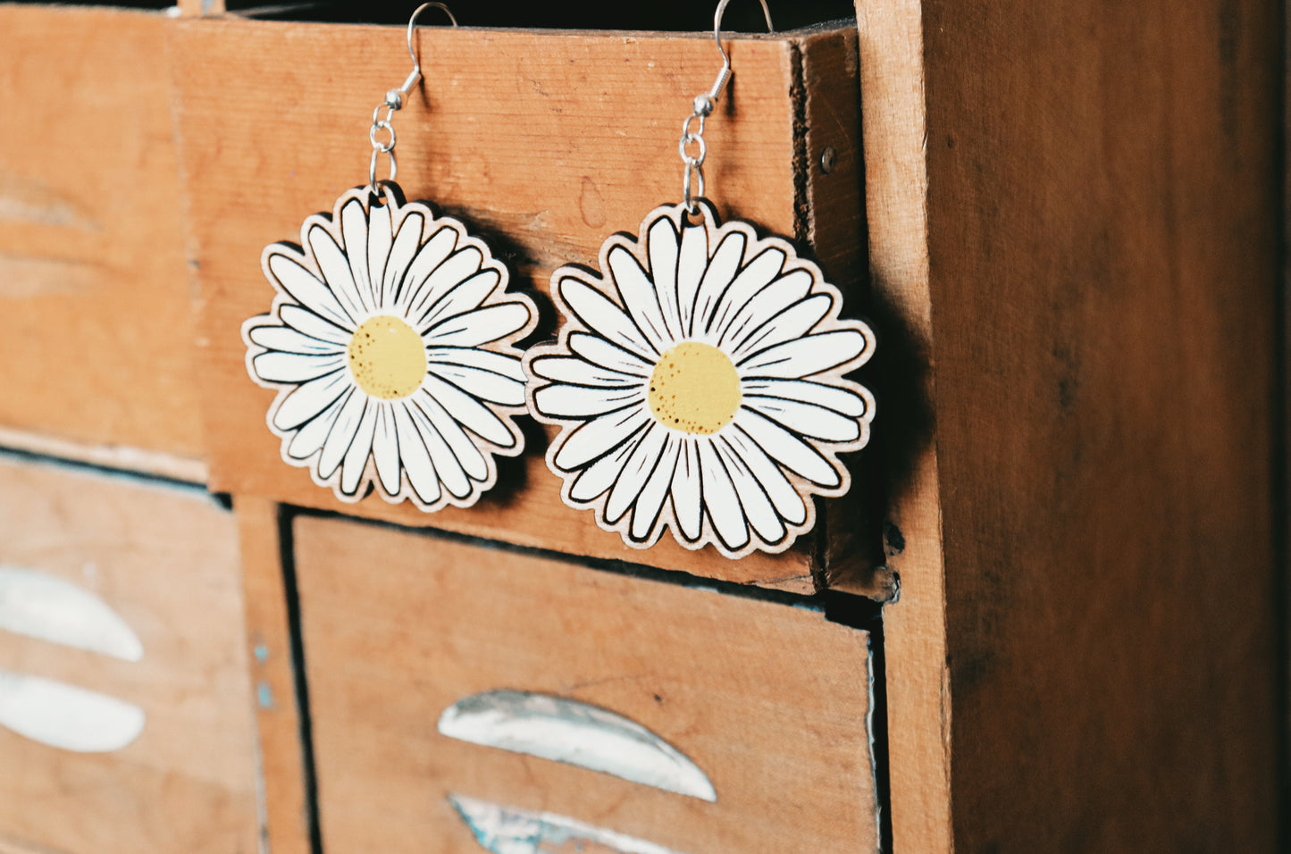 Daisy Dangle Earrings