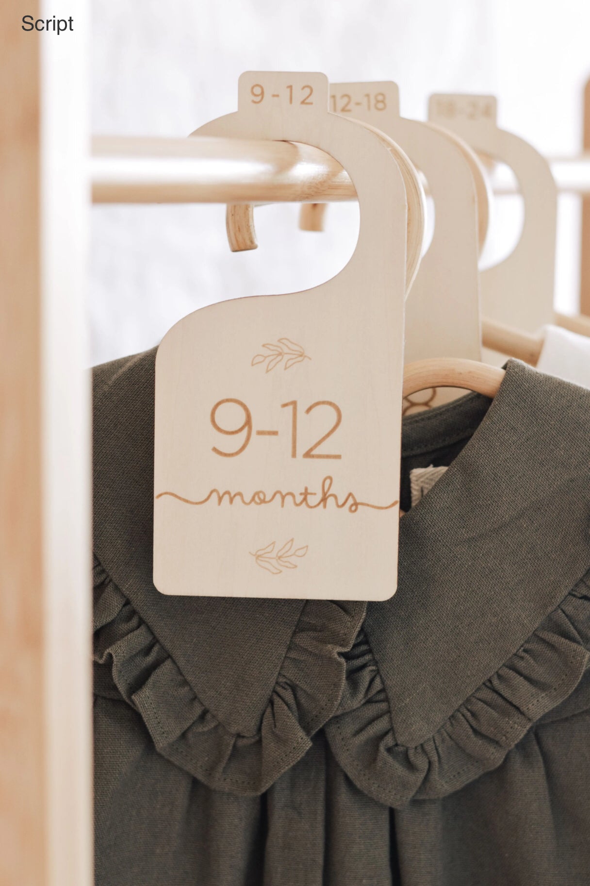 Nursery Closet Dividers