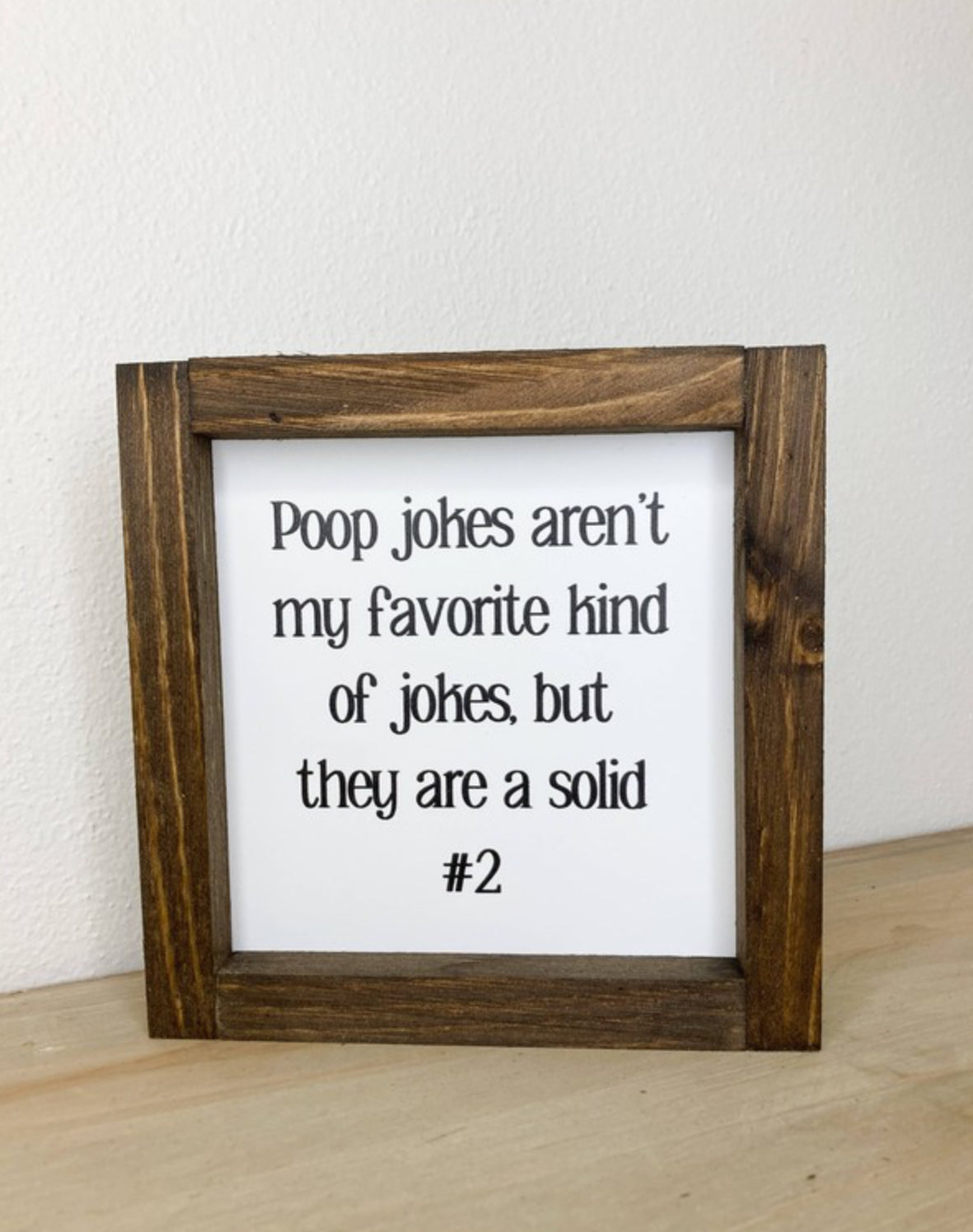 Poop Jokes Sign