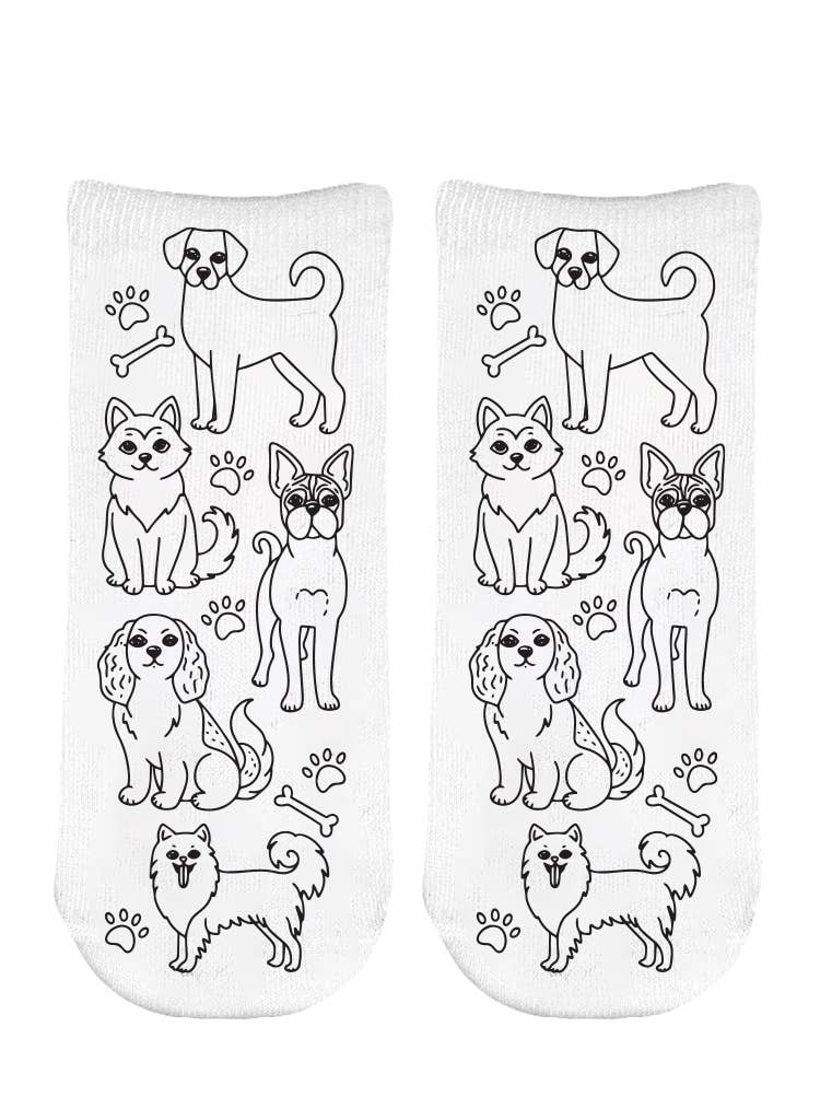 Ankle Socks DIY Coloring Kit