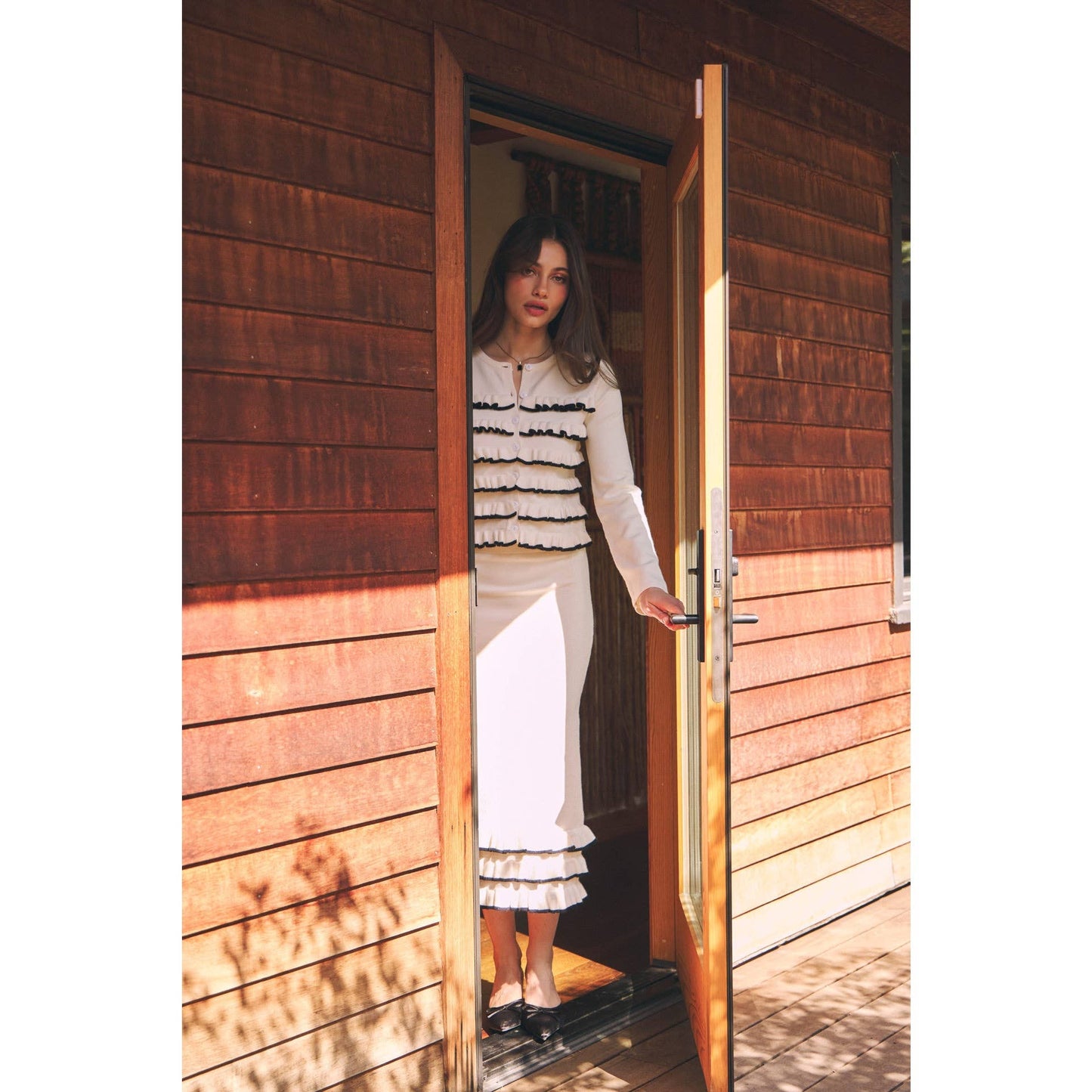 Bold Charmer Sweater Skirt