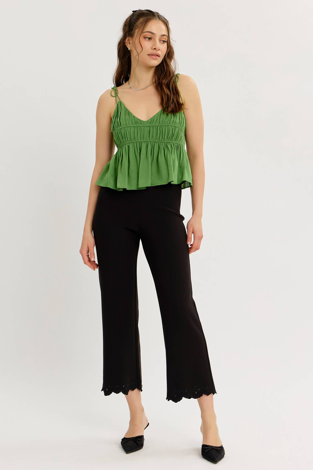 Eyelet Sophistication Pants