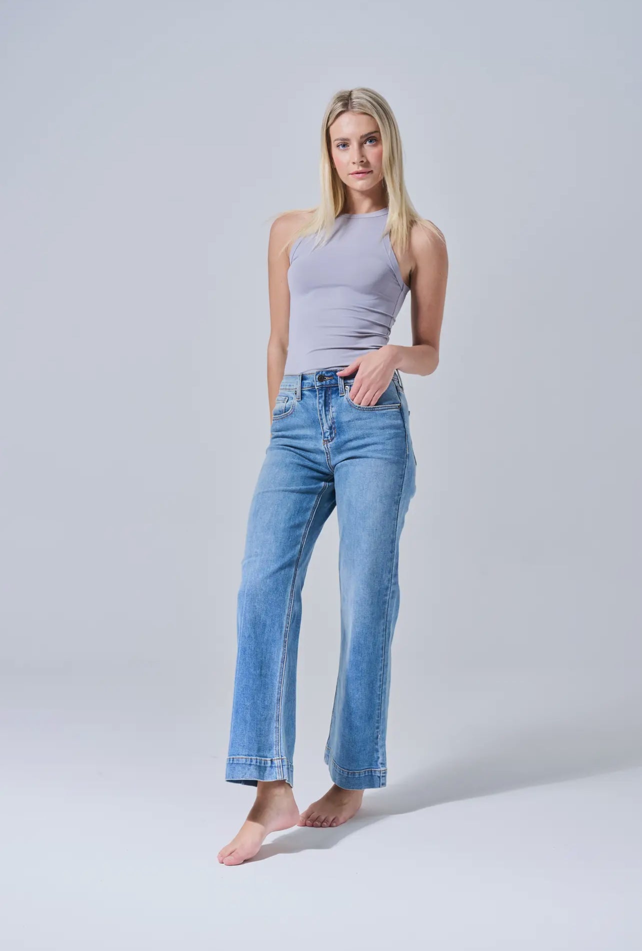 Next Level Comfort Wide Leg Jeans