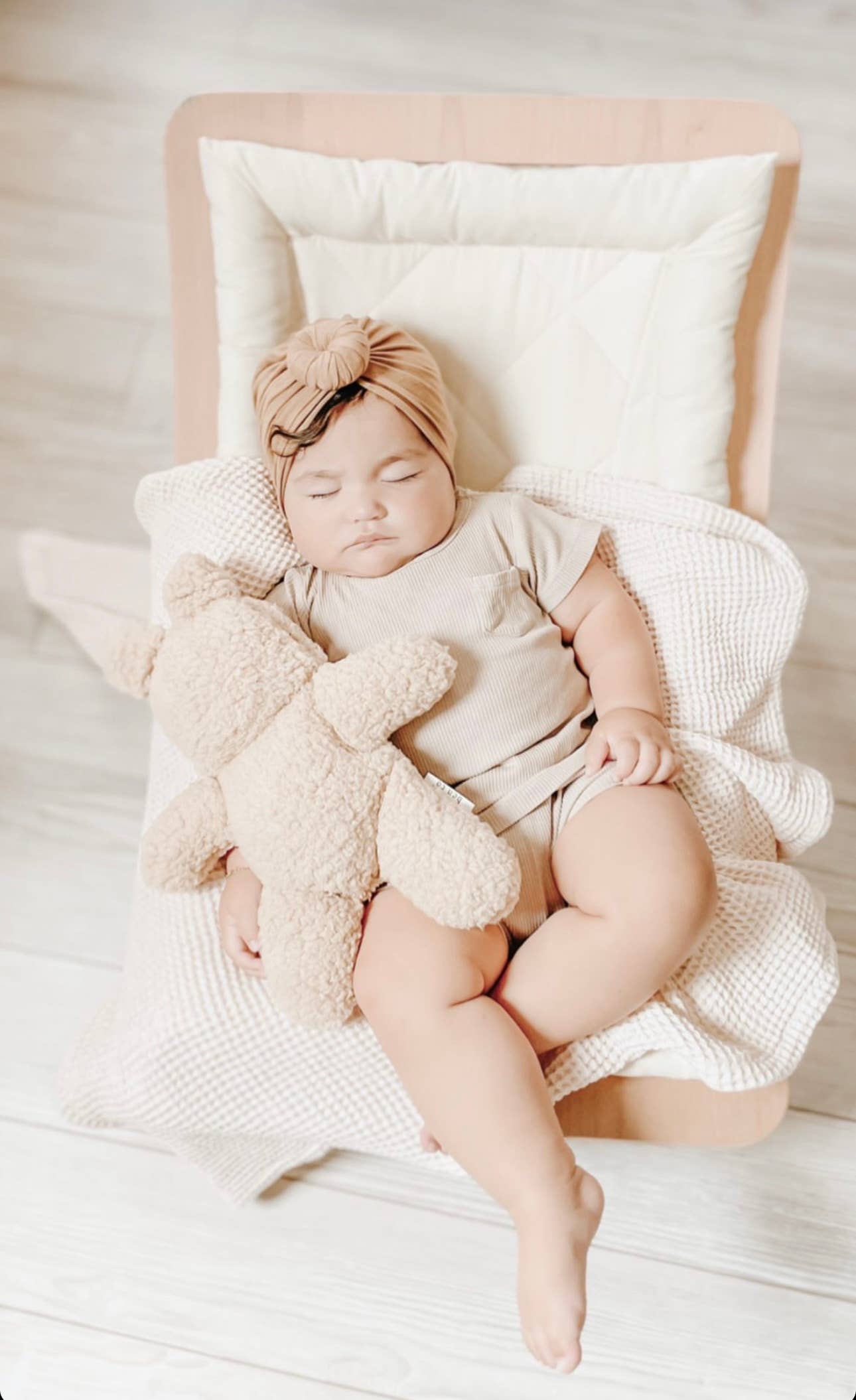Waffle Baby Blanket