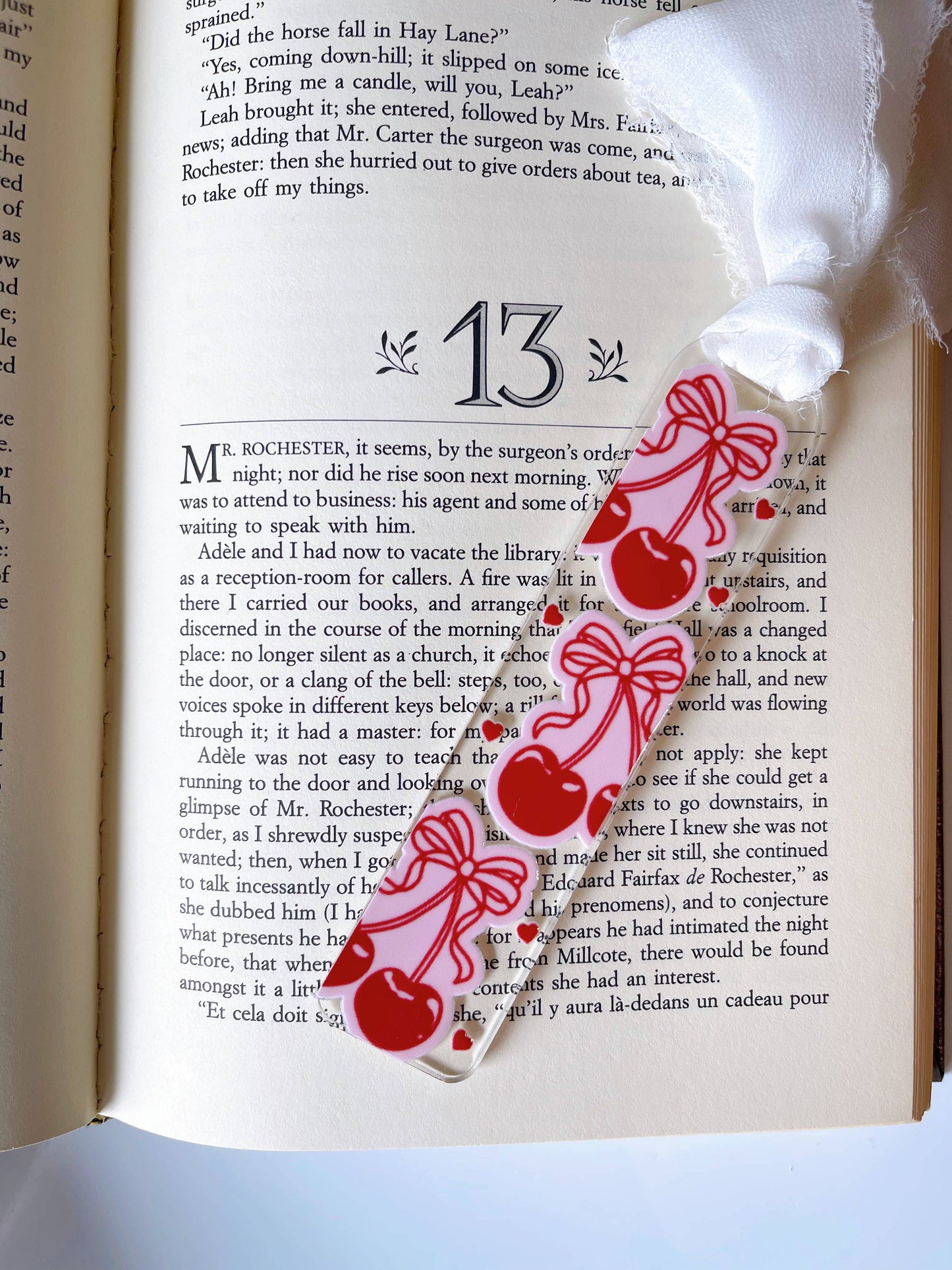 Aesthetic Acrylic Bookmark
