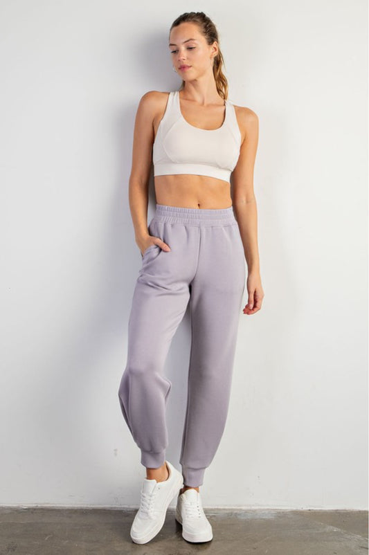 So Soft Joggers In Mystic Grey