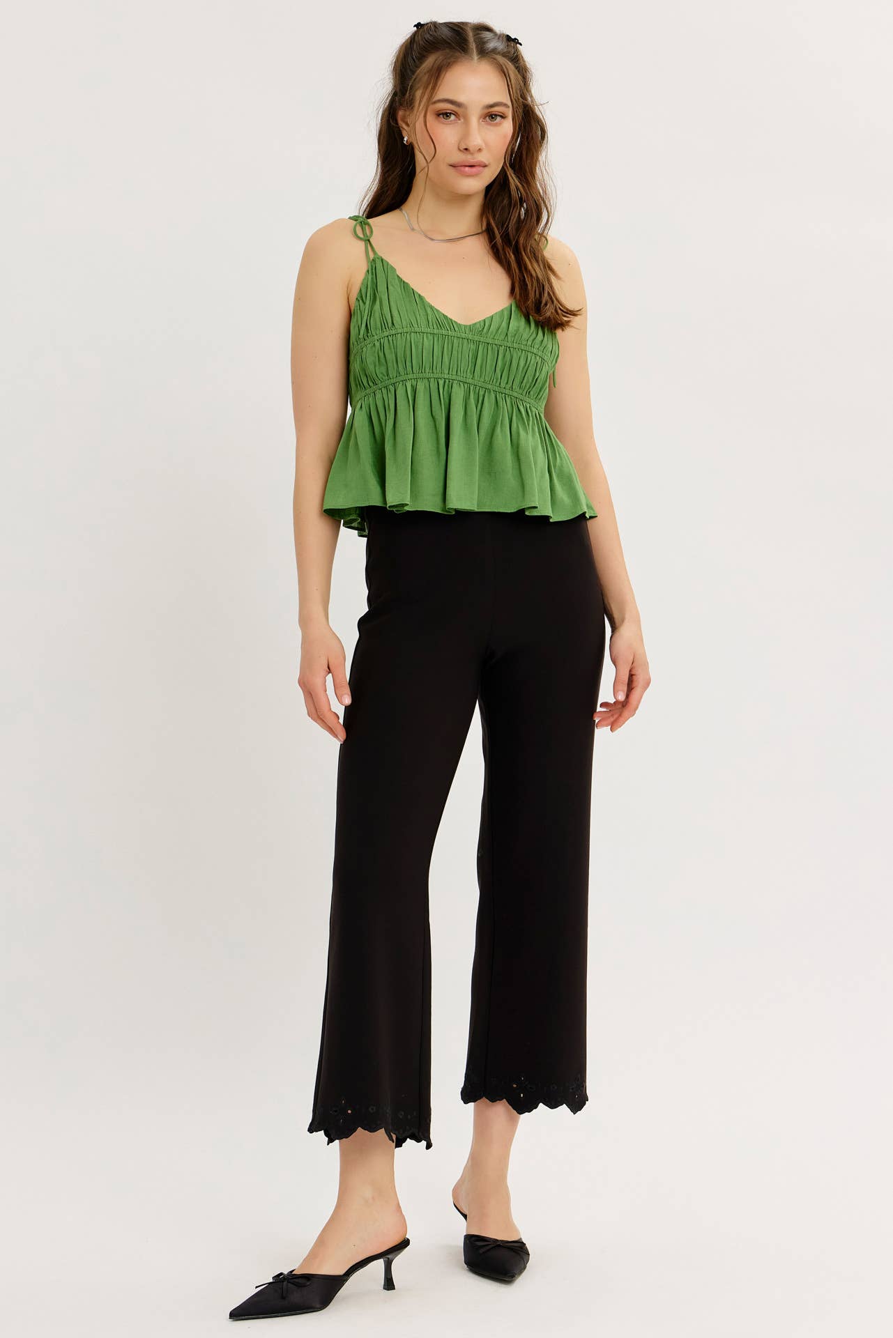 Eyelet Sophistication Pants