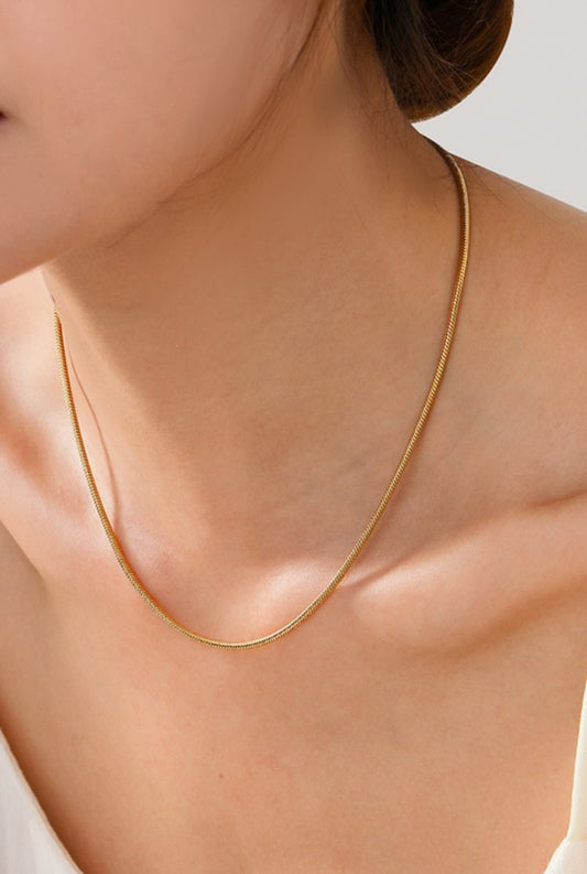 Luxurious Snake Chain Necklace