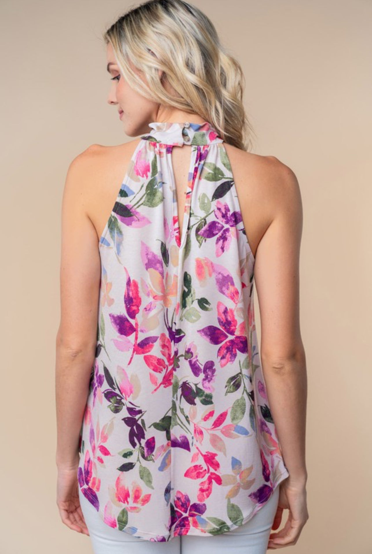 Easy To Love Floral Blouse