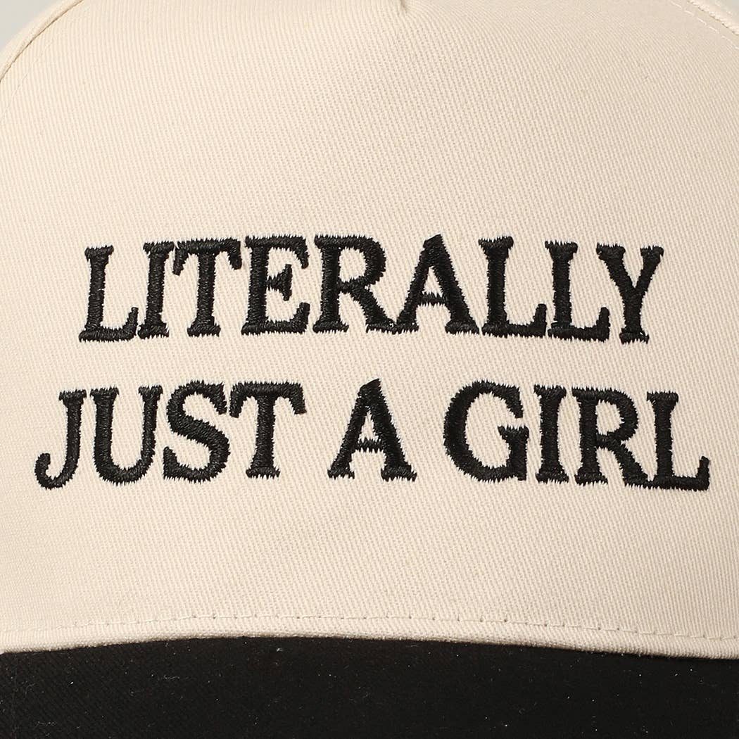 Literally Just A Girl Trucker Hat