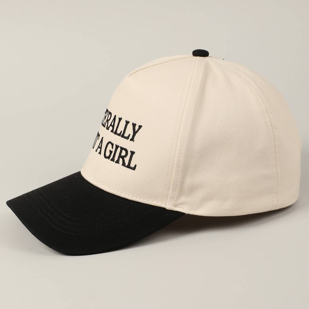Literally Just A Girl Trucker Hat