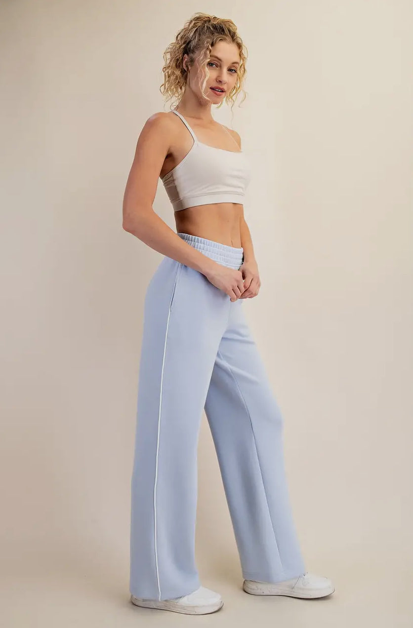 Ultimate Straight Pant With Piping