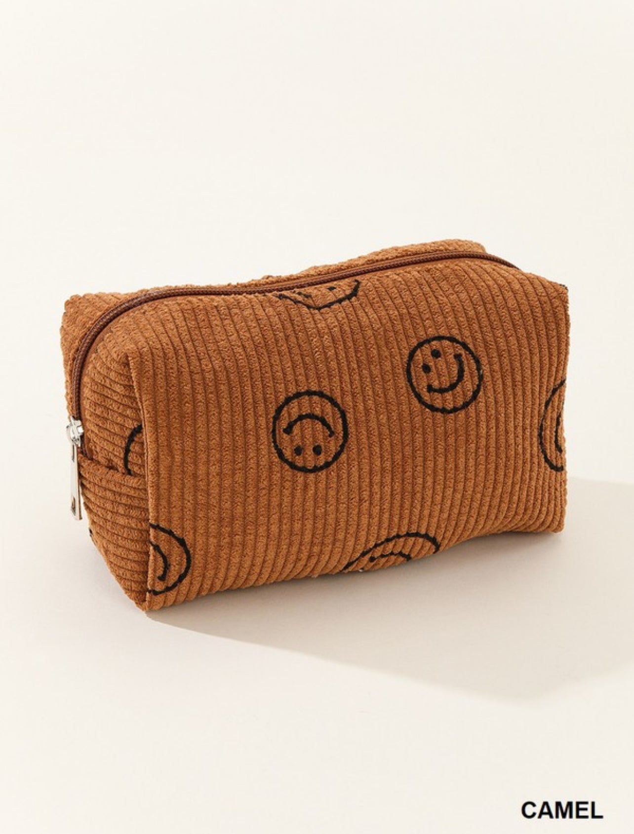 Smiley Face Cosmetic Bag